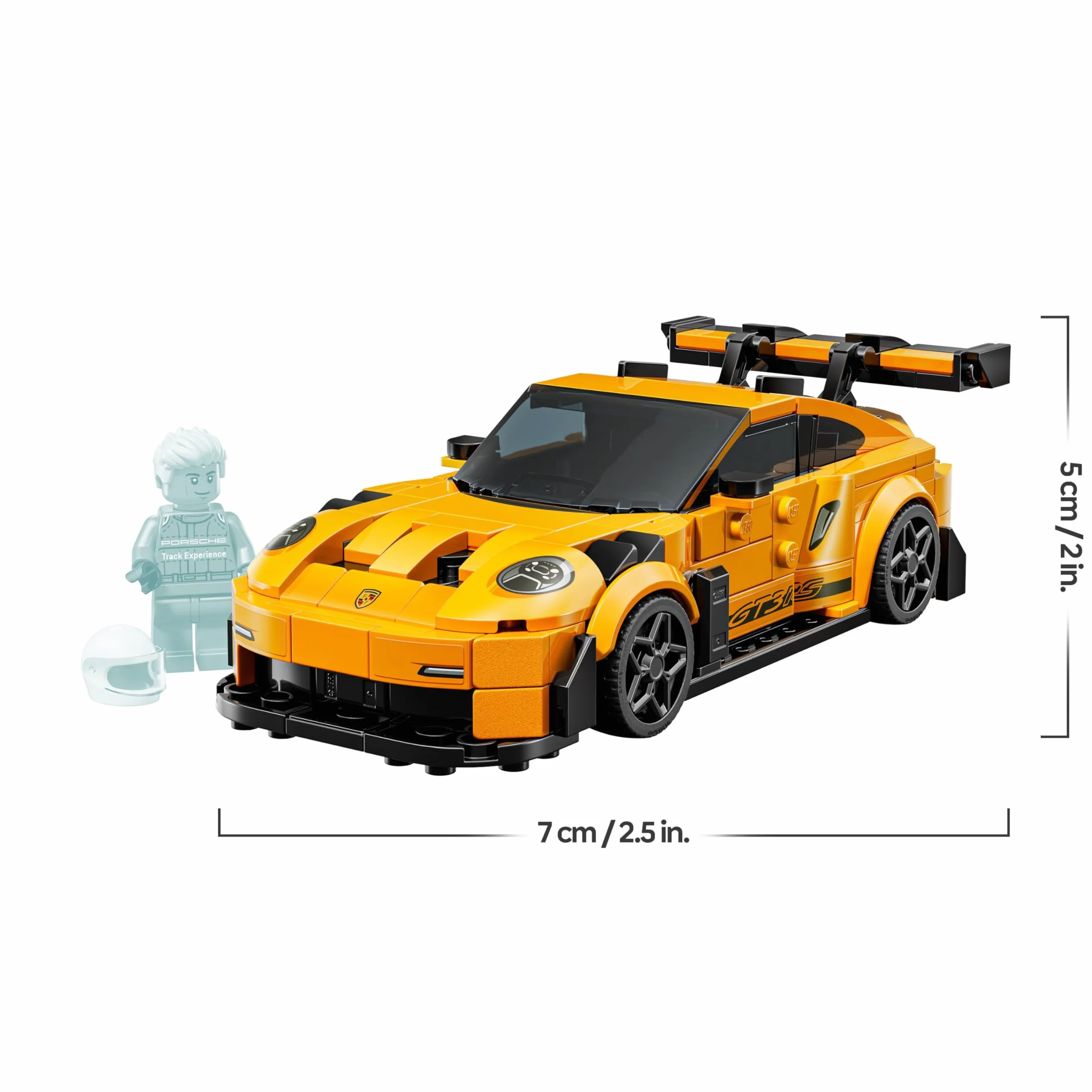LEGO Speed Champions Porsche 911 GT3 RS Voiture Maquette à Construire Minifigurine Pilote 77239
