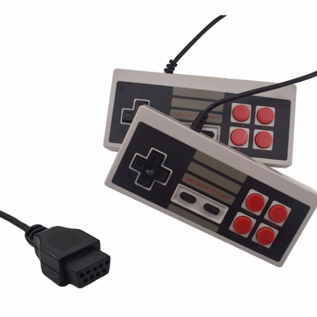 Console TV rétro 620 jeux intégrés 8 bits 2 pads Plug & Play pour enfants adultes