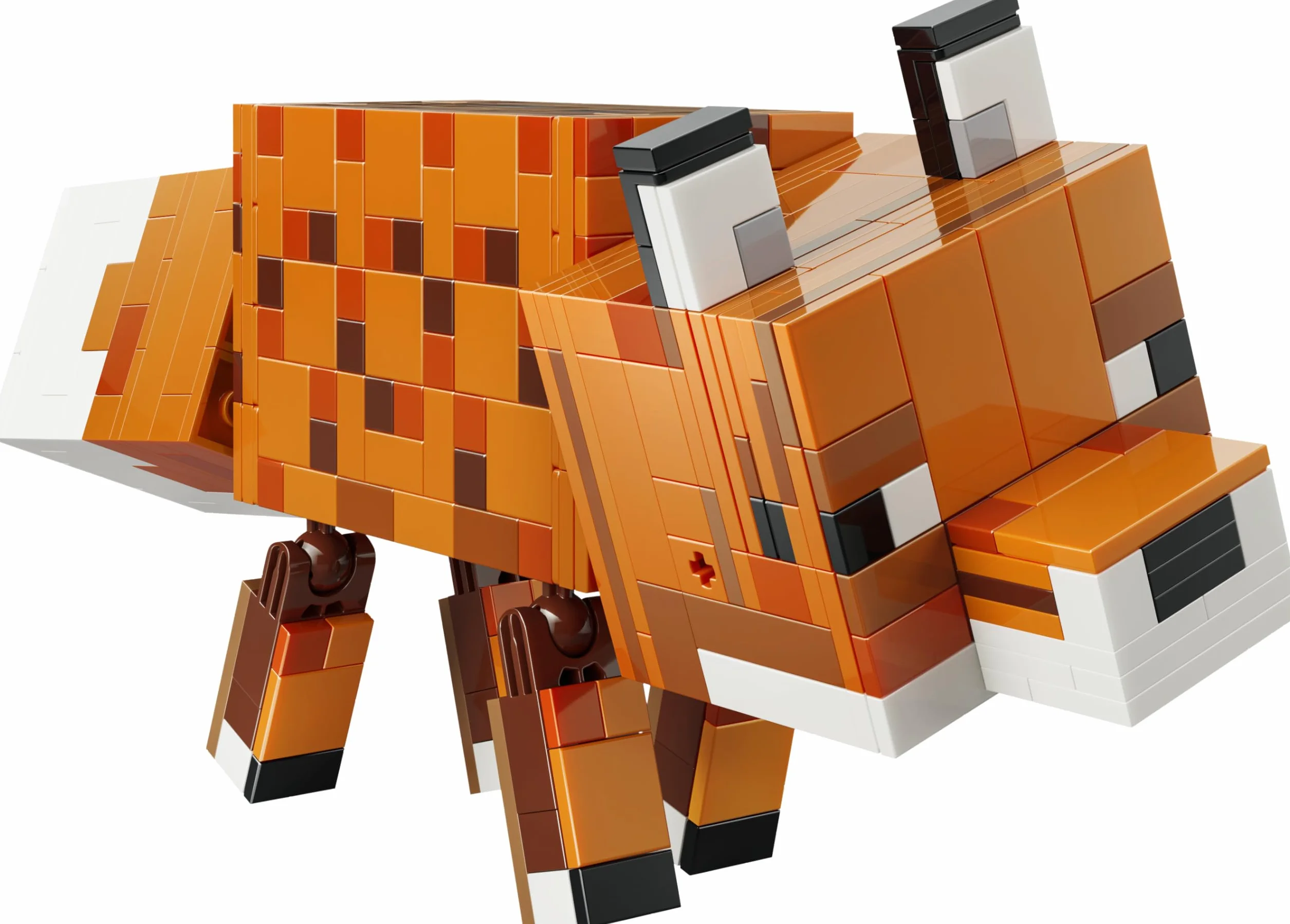LEGO Minecraft Le Renard Jouet 3D Puzzle Figurine Animal Accessoires Cadeau Garçon Fille 10 Ans 21588