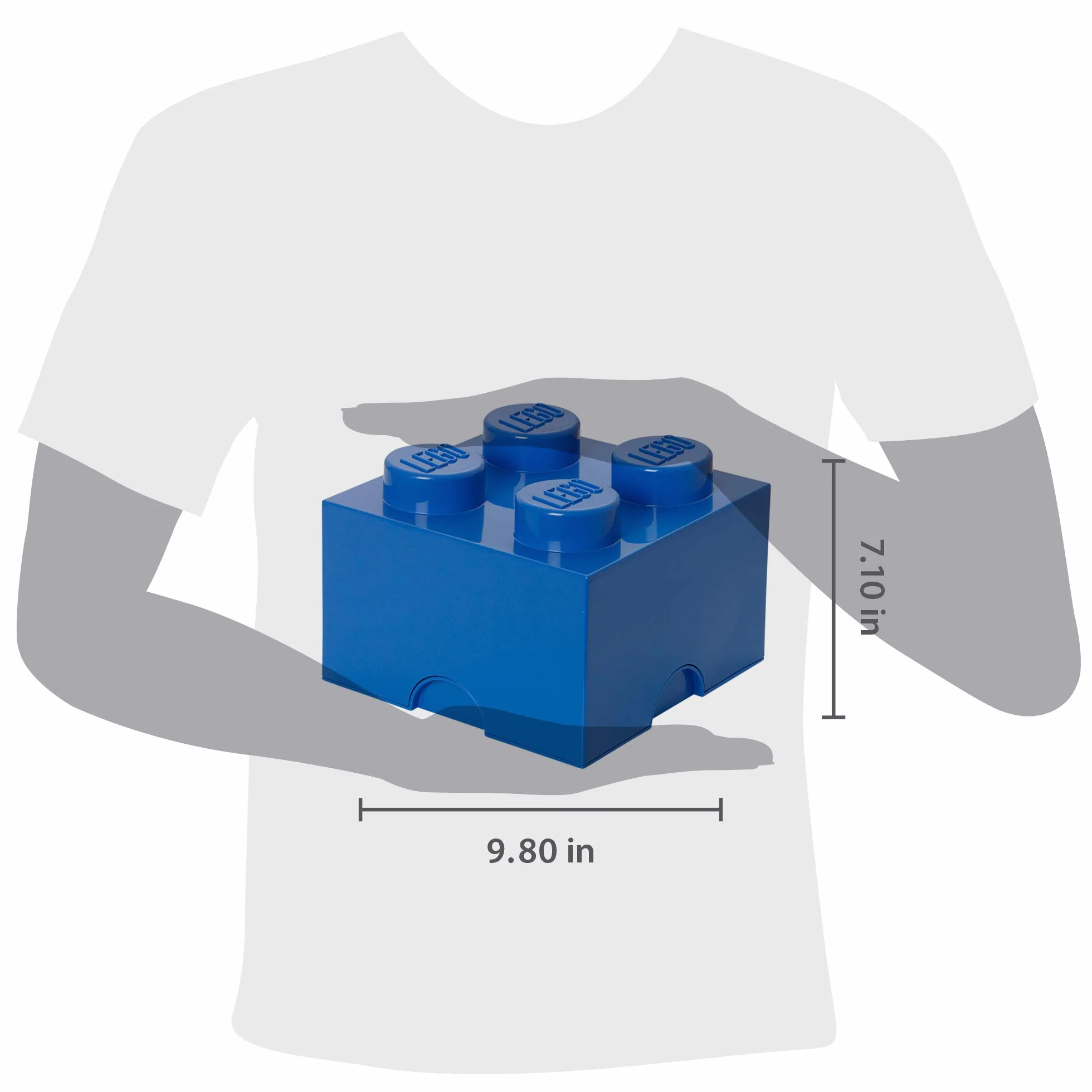 LEGO Storage Brick 4, Blue 4003