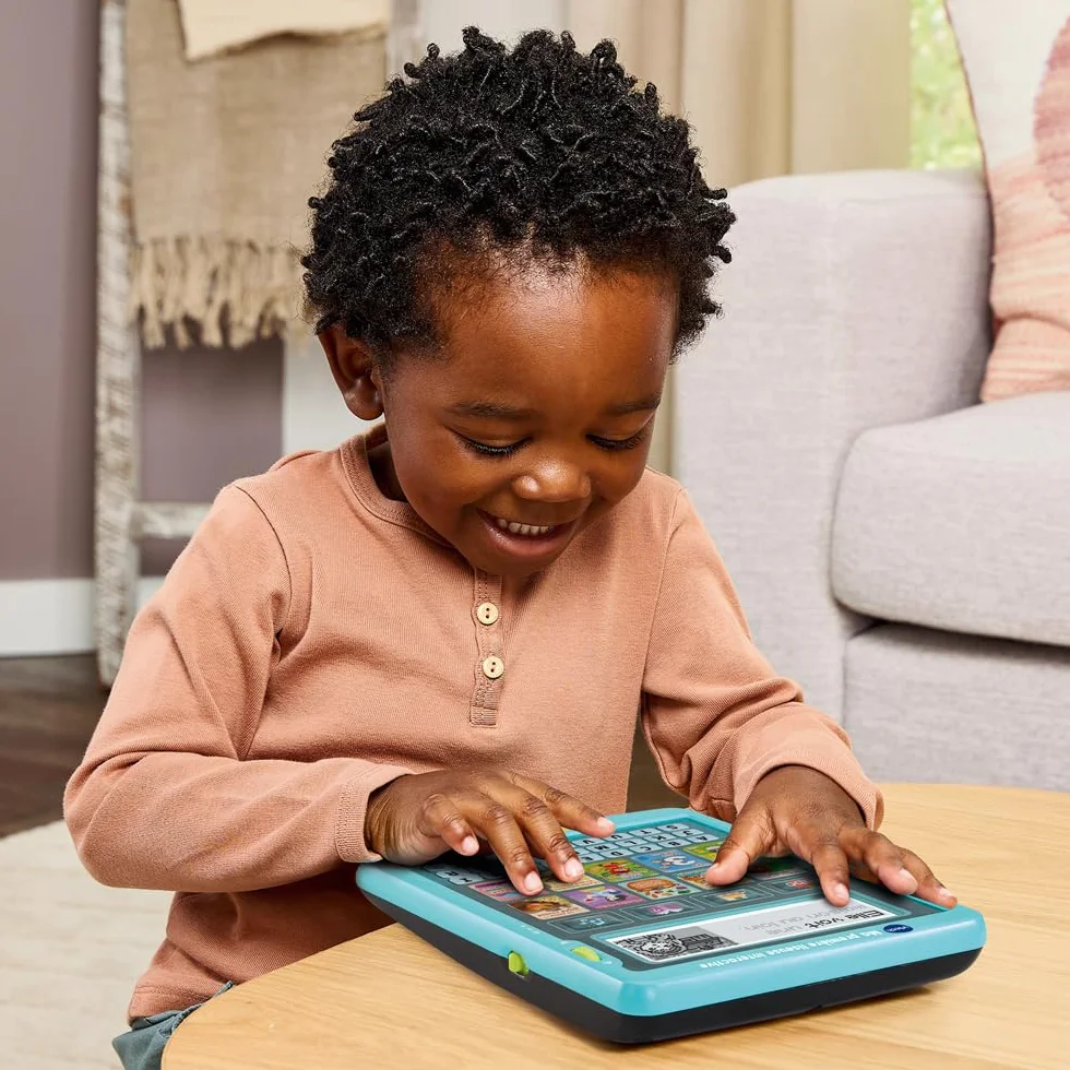 VTech Ma Première Liseuse Interactive Histoires à Lire et Écouter Liseuse Enfant Écran Animé Musique Jeux Éducatifs Cadeau 3-7 Ans Français