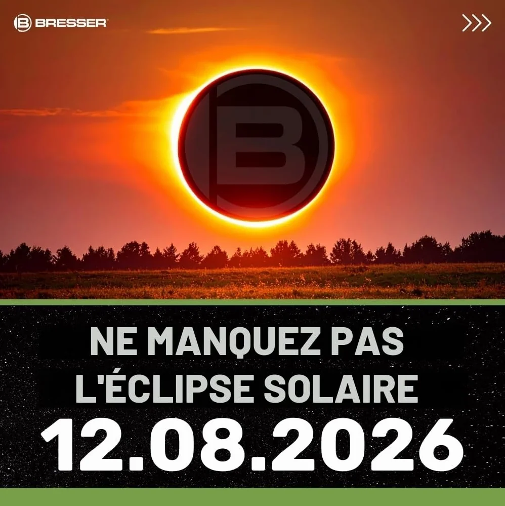 Bresser lot de 5 lunettes d'éclipse solaire observation sûre du soleil film filtrant lumière blanche qualité supérieure ISO 12312-2:2015