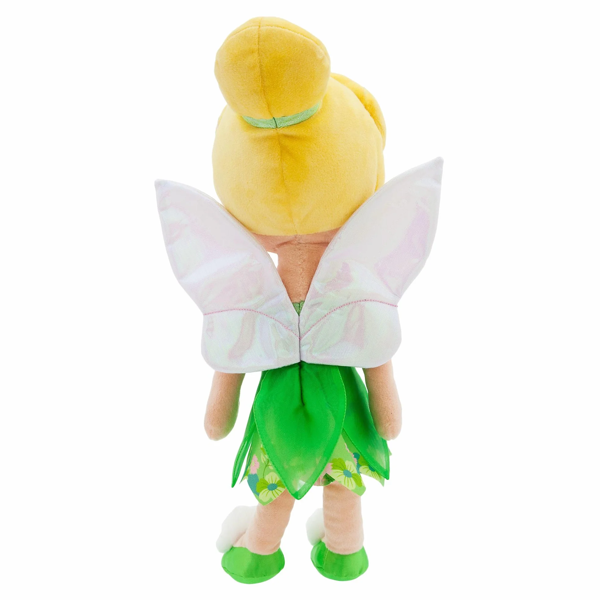 Disney Store Officiel Poupée Peluche Clochette 35 cm Fée Douce Robe Satin Iconique Détails Brodés