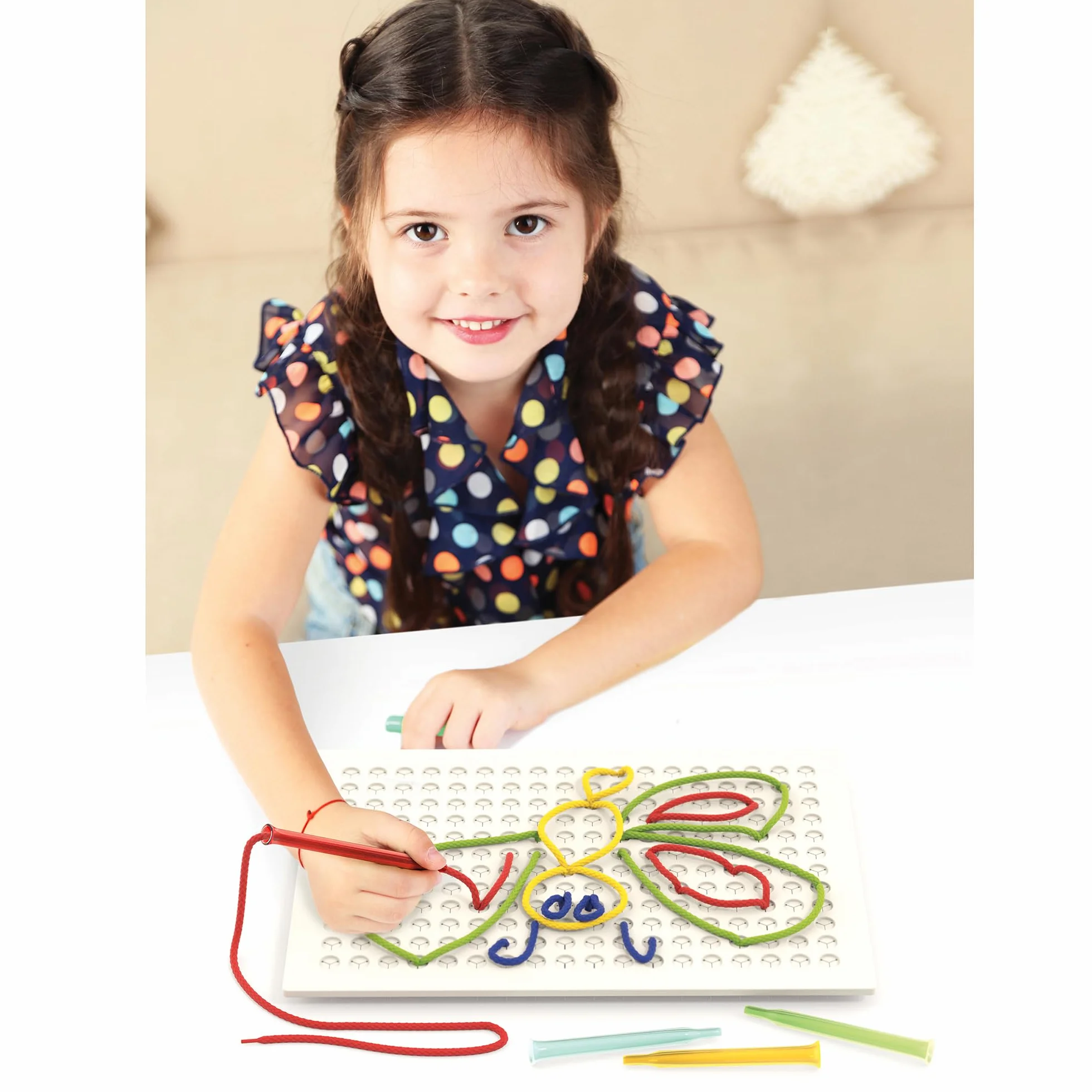 Quercetti Filò Jouet Éducatif Avec Lacets Colorés Activité Manuelle Enfant 3-10 Ans Jeux Montessori Made in Italy