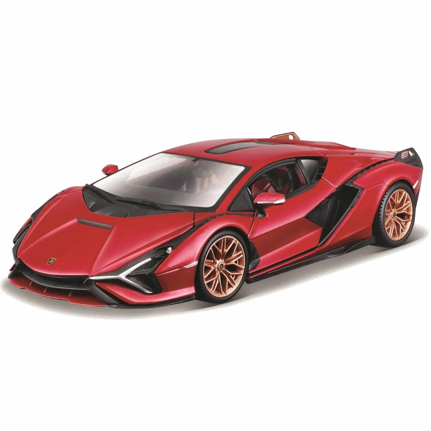 Bburago B18-21099R Lamborghini SIAN FKP 37 Rouge Motifs et Couleurs Assortis