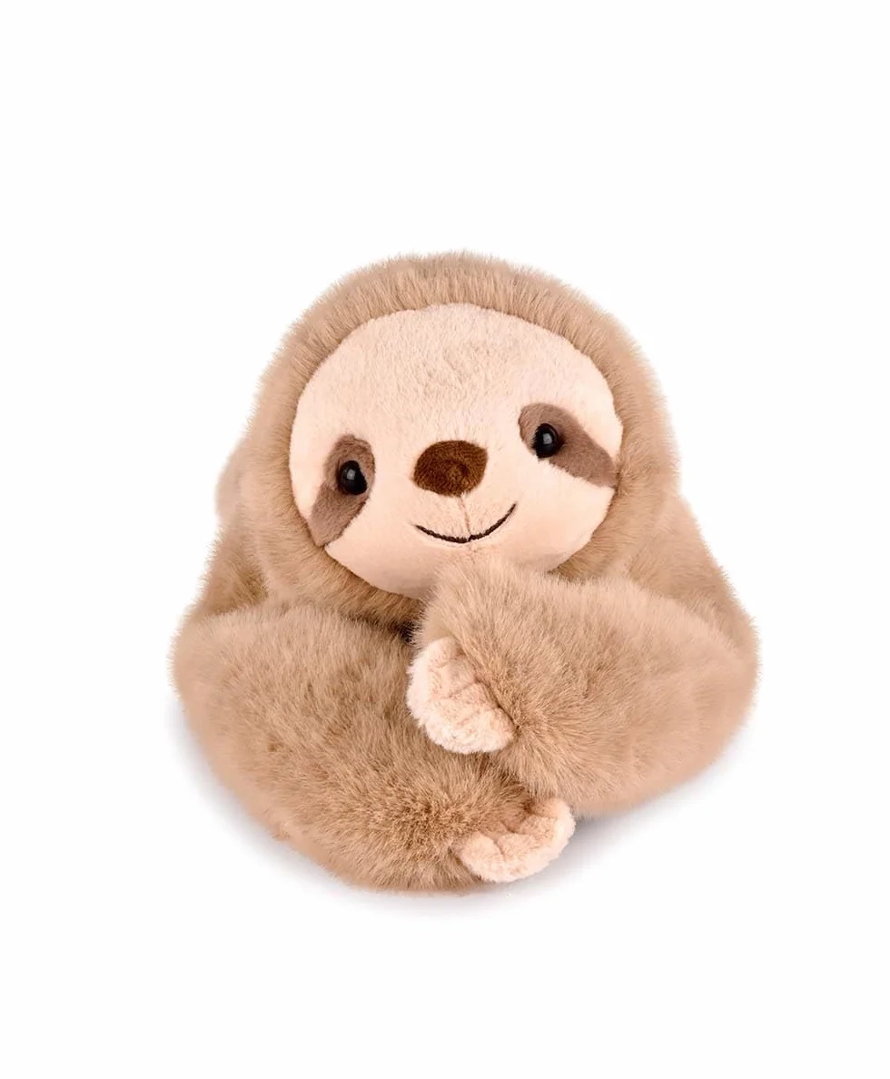 Histoire D’Ours Doudou Peluche Paresseux 40 cm – Collection Podcoll – Ultra Doux – Position Épaule Pattes Lestées