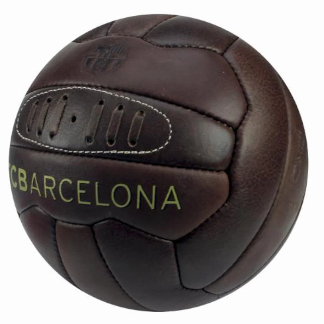 Barcelona FCB Ballon de Football Heritage en Cuir Taille 5 Multicolore
