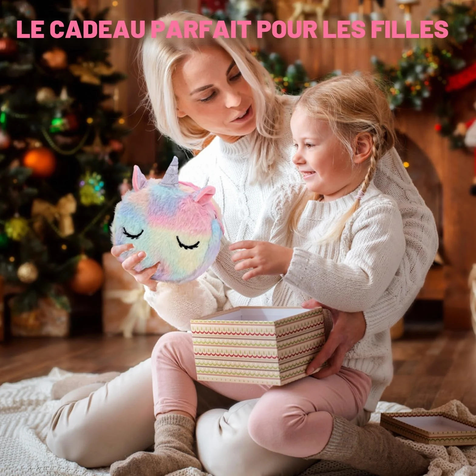 Anpro Coffret Maquillage Enfant Lavable Non Toxique, Malette Maquillage Fille 3 Ans+