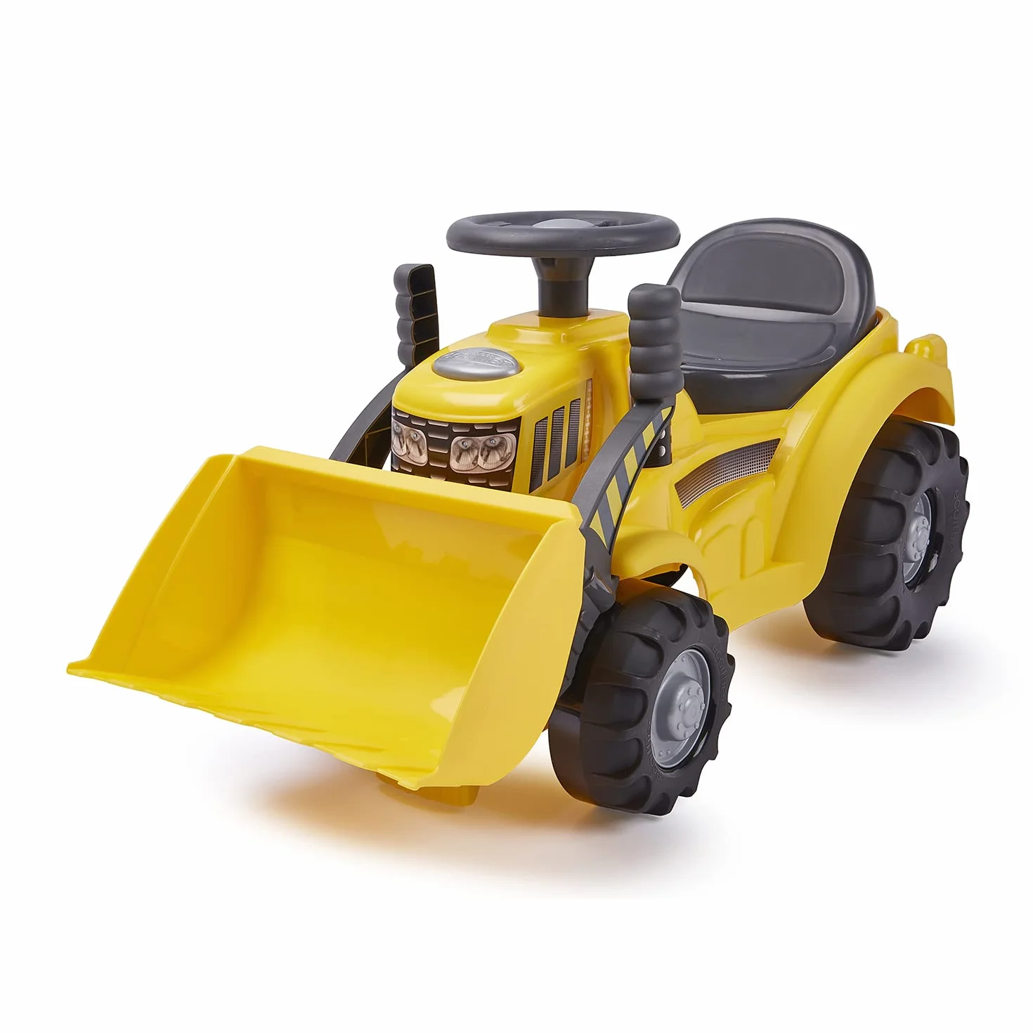 Ecoiffier Porteur Tracto Pelle Jaune Jeu Plein Air Enfants 12-36 Mois Origine France