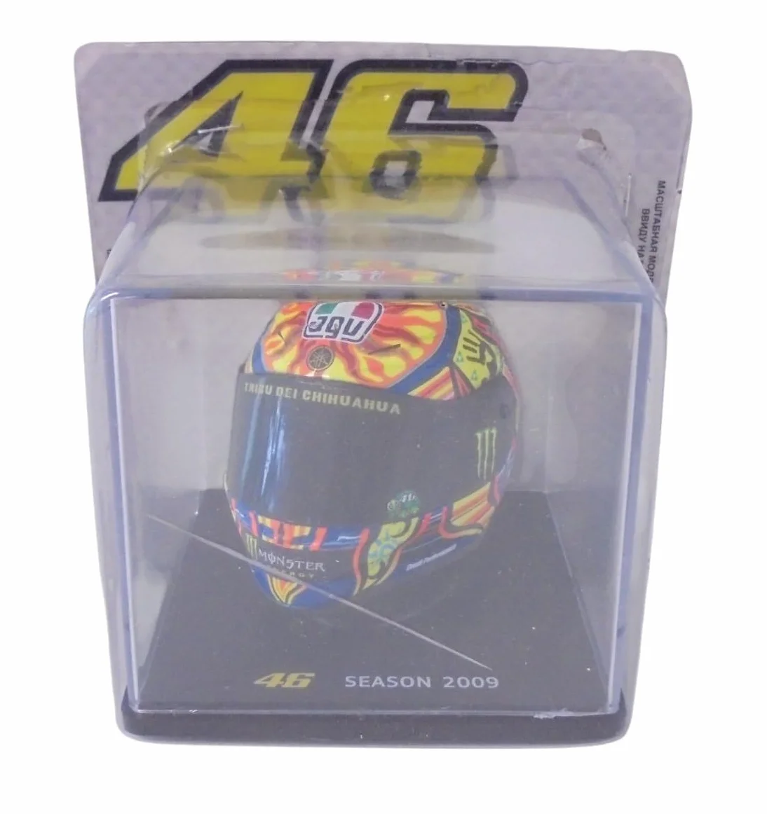 Casque Valentino Rossi Moto GP 2009 Yamaha YZR-M1 CR006BC Échelle 1/5