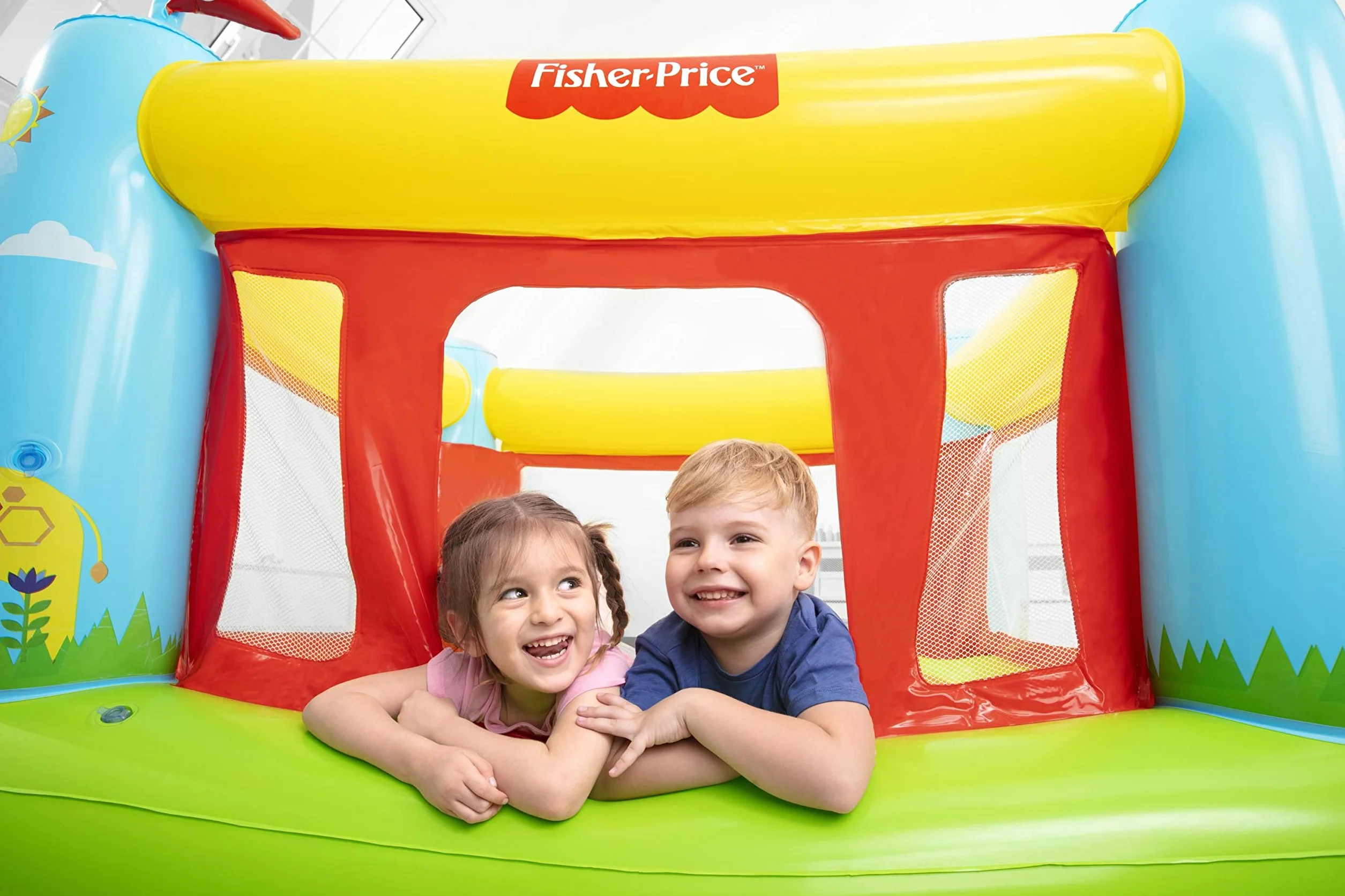 Bestway Fisher-Price Château Gonflable Bouncetastic 175 x 173 x 135 cm