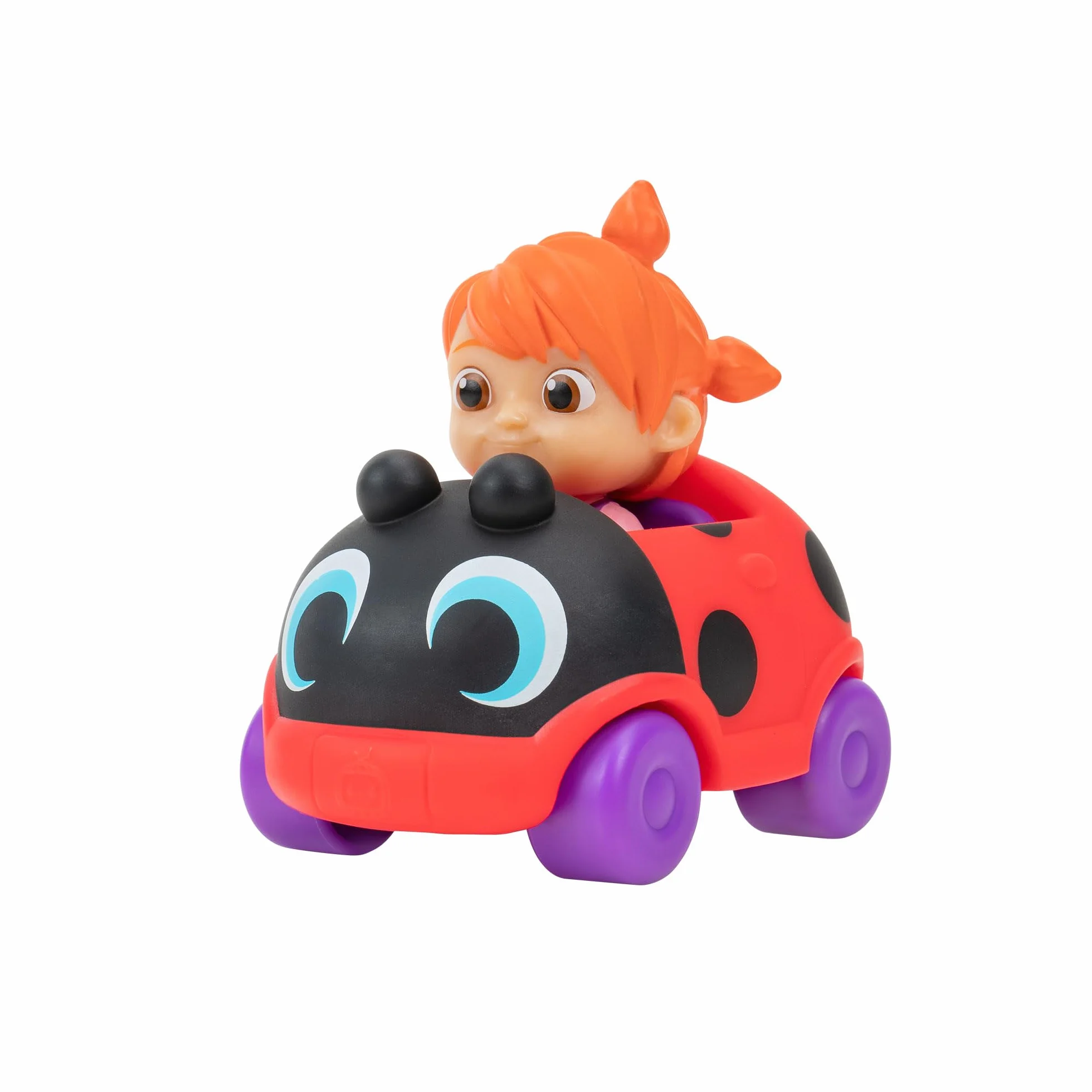 CoComelon YoYo Mini véhicule Ladybug - Voiture YoYo intégrée dans Coccinelle - Jouet Enfant