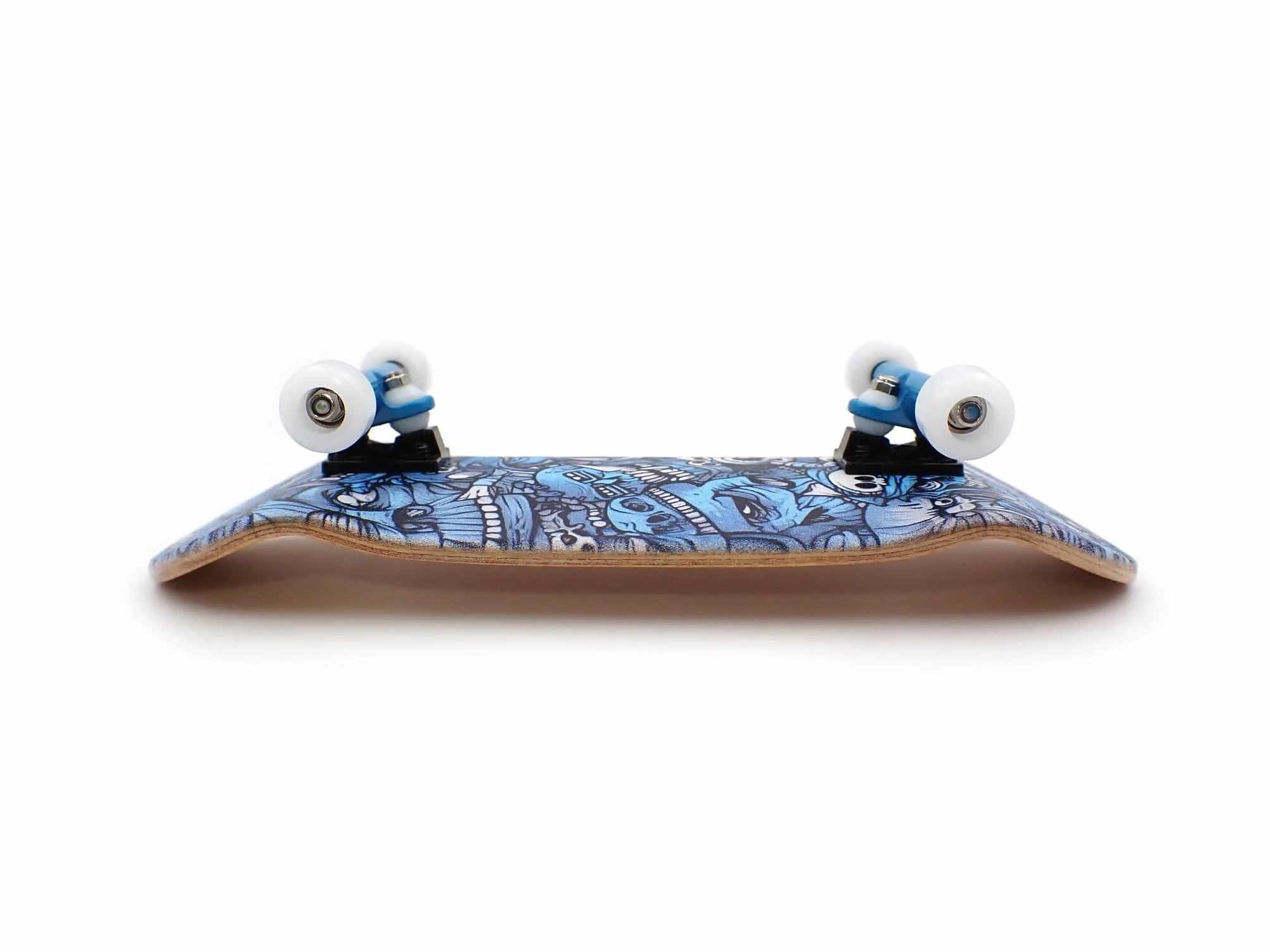 SPITBOARDS Planche à doigts en bois 34 mm 5 couches trucks Pro roues CNC bande antidérapante