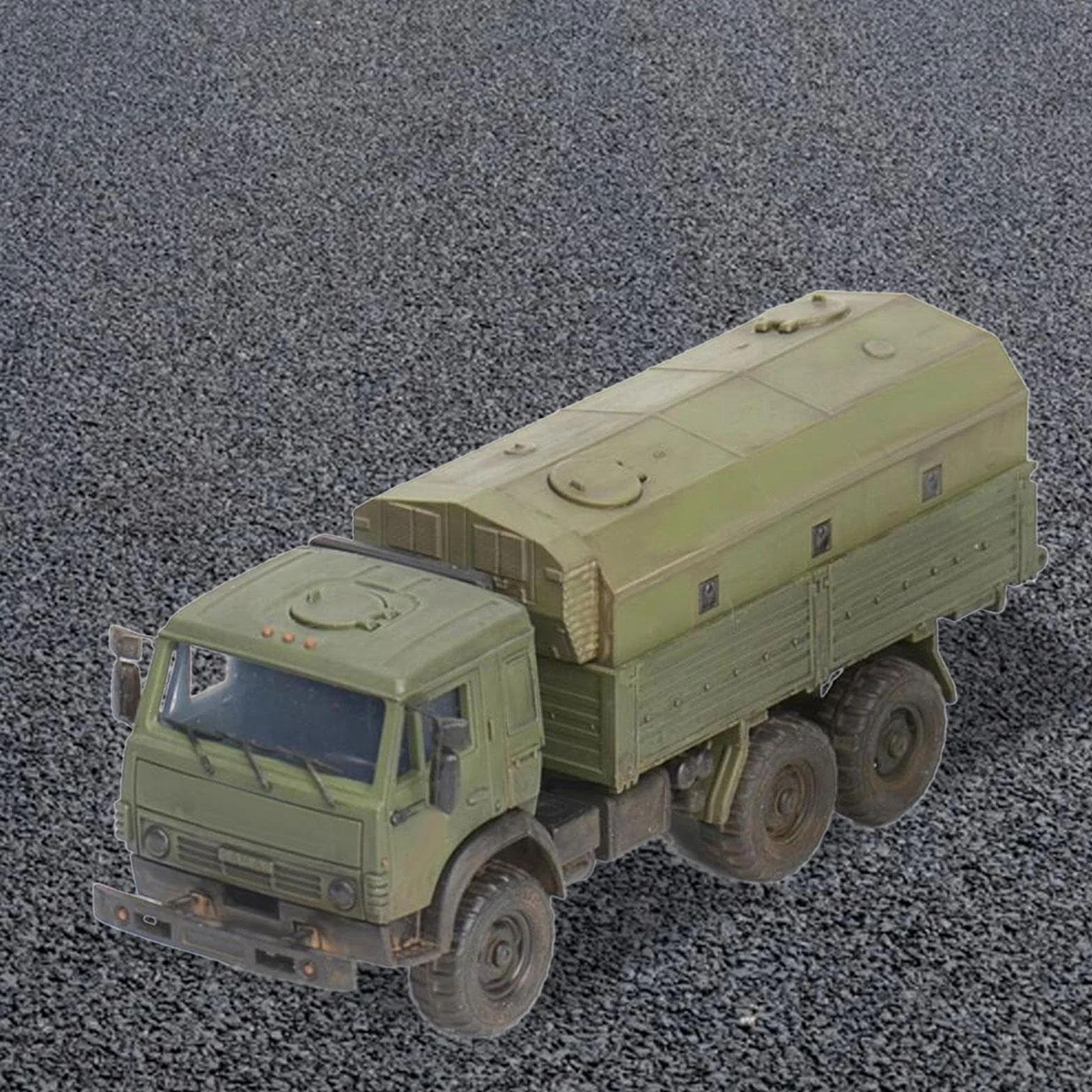 MagiDeal Véhicule militaire blindé 1/72 russe modèle camion jouet