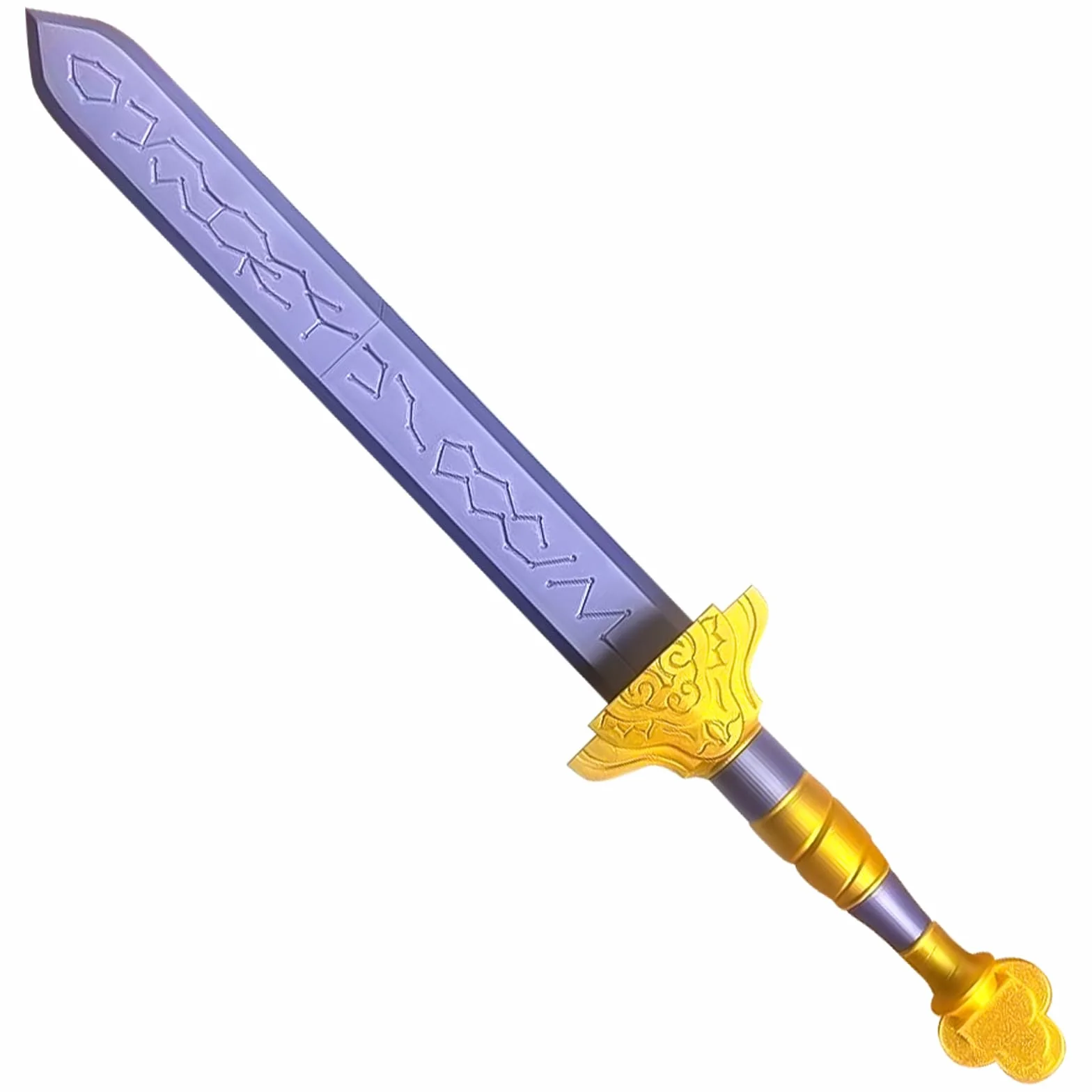 Epee R-umi Anime Hunters Cosplay Weapons Props Violet Halloween Carnaval