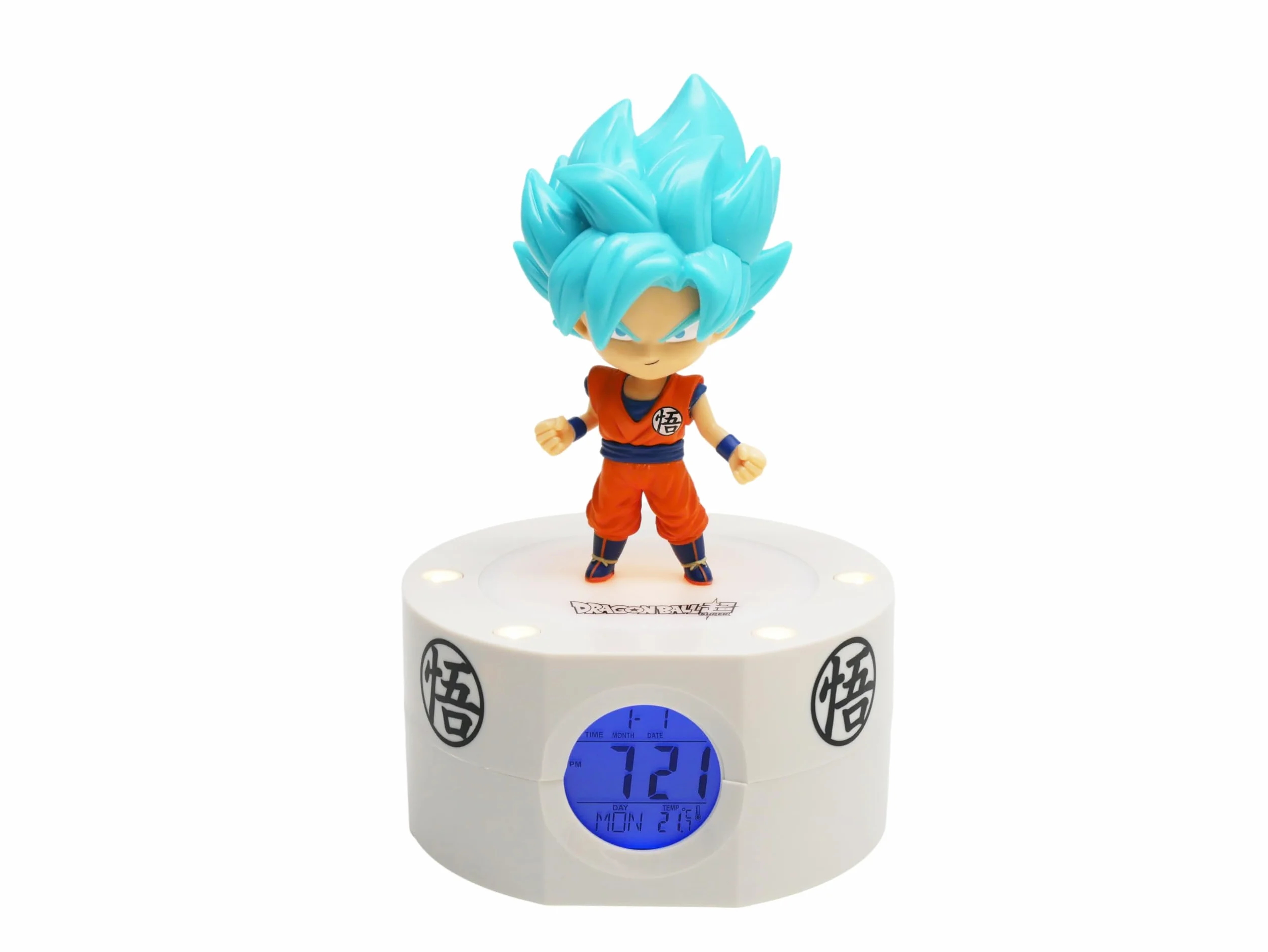 TEKNOFUN Dragon Ball Super réveil Lumineux Goku 18 cm