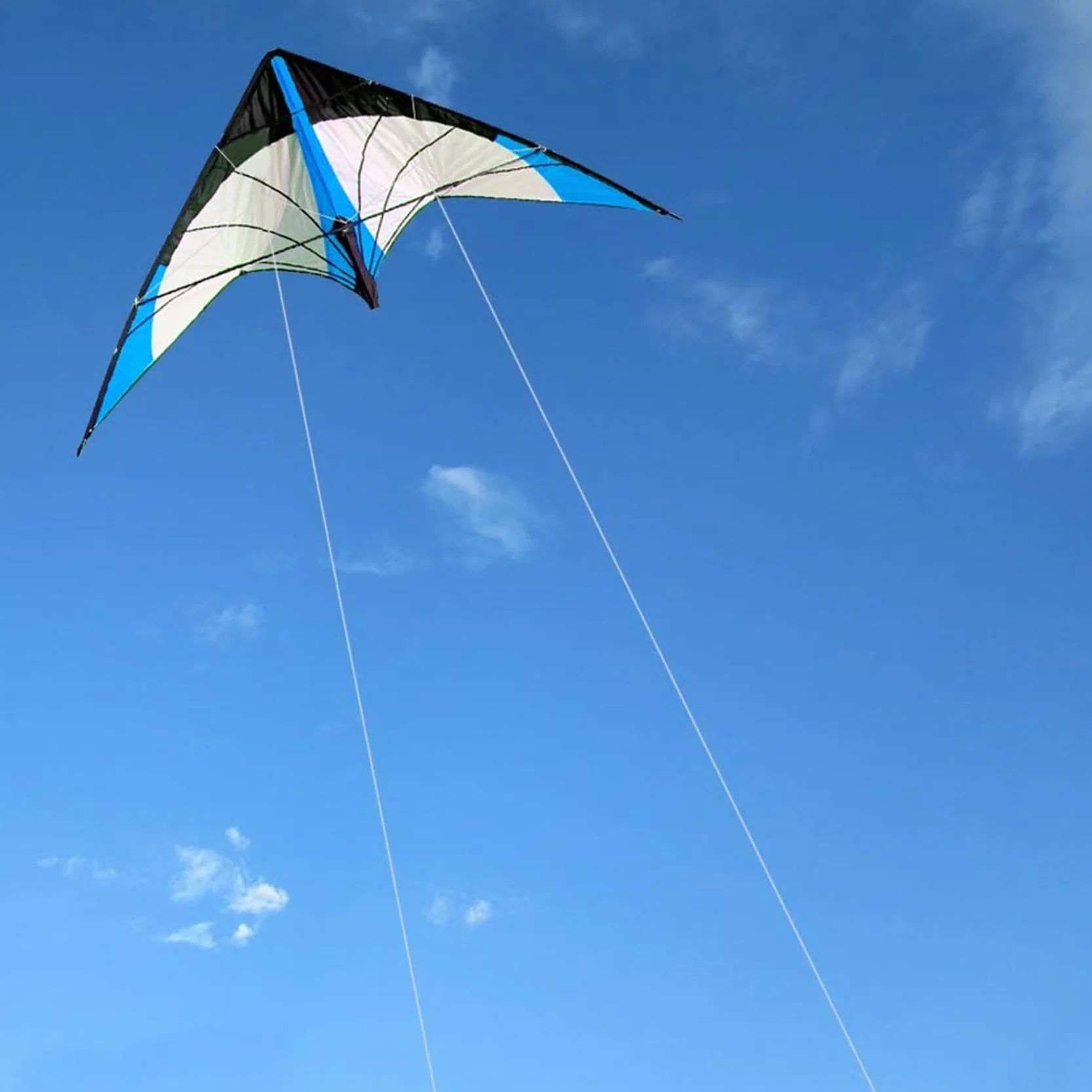 Cerf-volant de Acrobatie à Double Ligne Touch the sky pour Enfants et Adultes, Facile à Voler