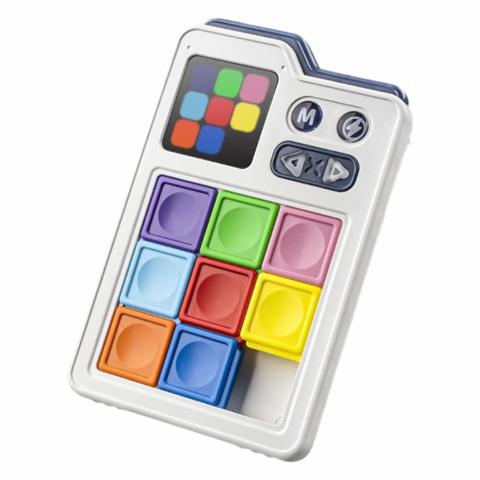 Puzzle Coulissant Créatif Klotski Jeu avec Défis Progressifs Jouet Éducatif Voyage