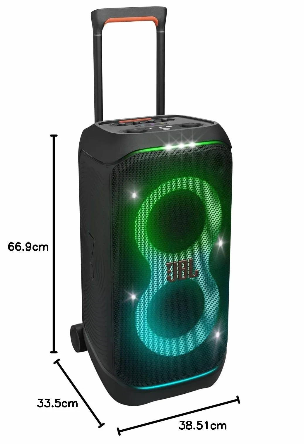 JBL Partybox Stage 320 Enceinte portable IPX4 18h autonomie noir
