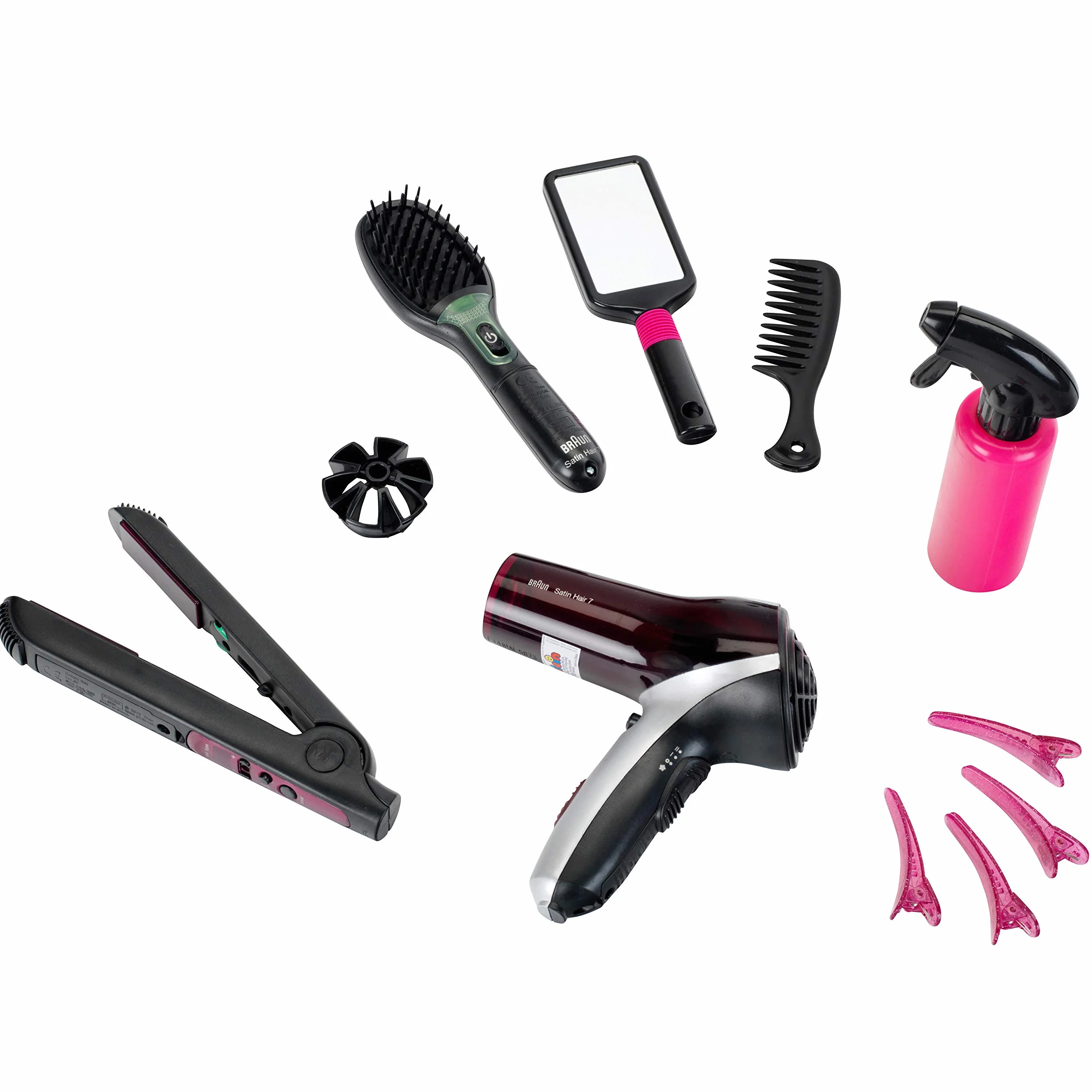 Braun Satin Hair 7 Coffret Coiffure avec Lisseur et Sèche-Cheveux