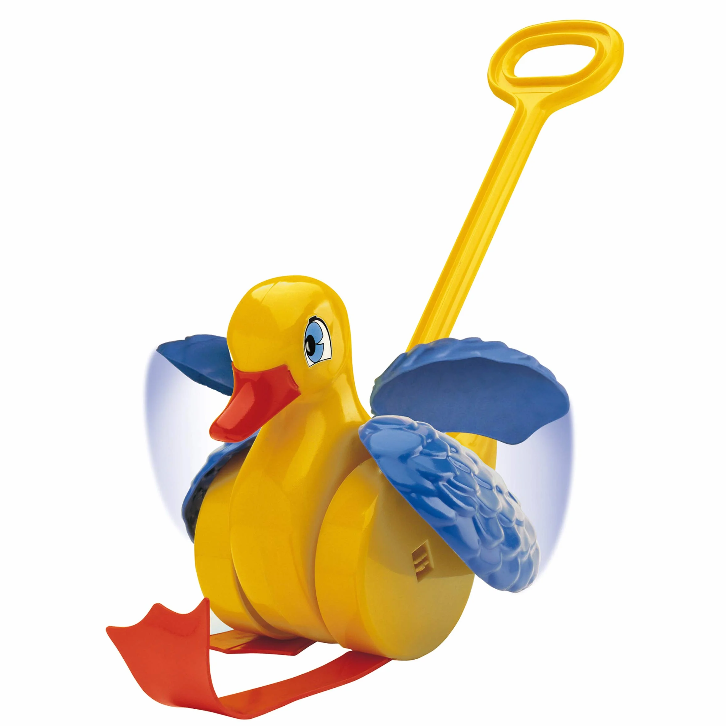 Quercetti Quack & Flap Canard à roulettes Jouet Motricité Bébé 1 an