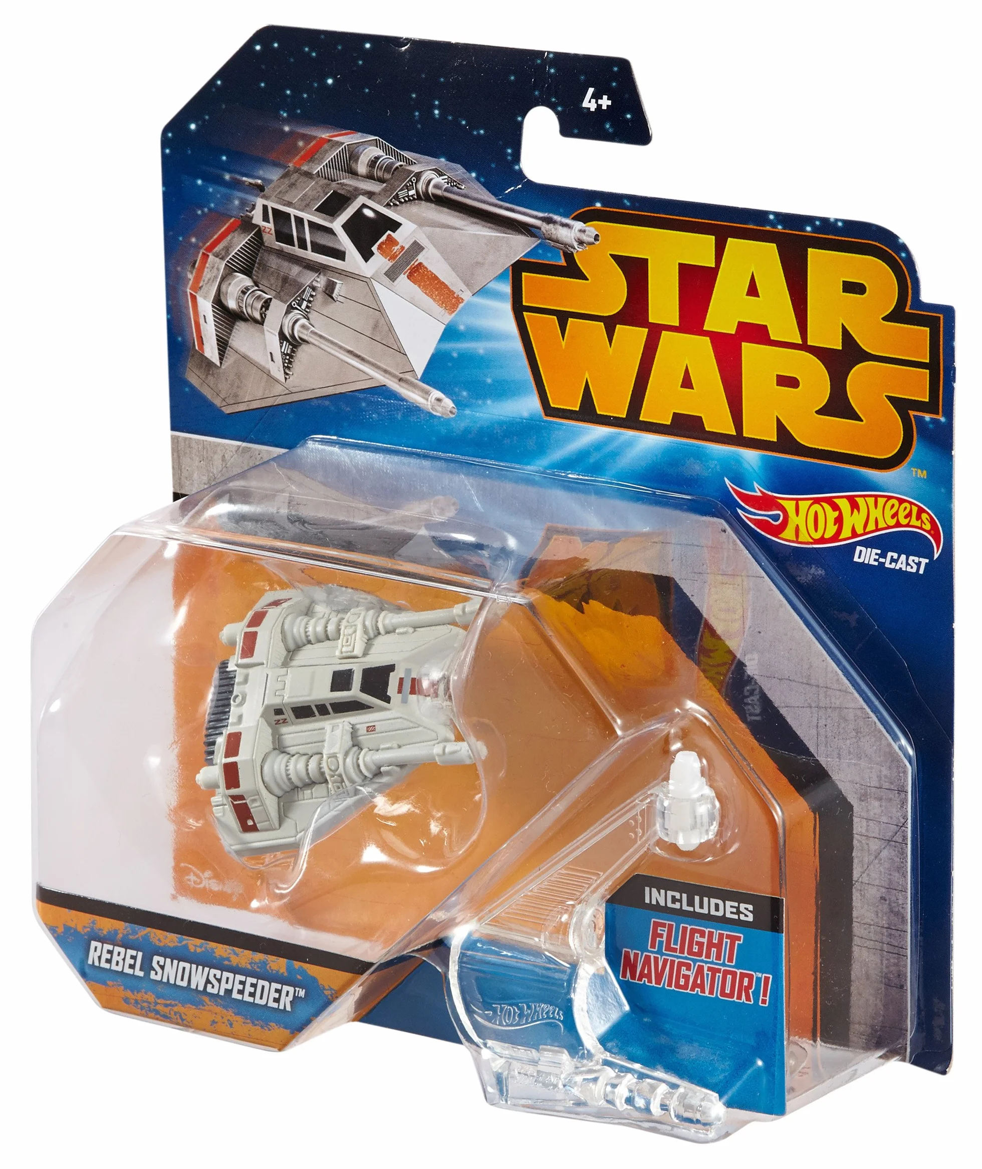 Hot Wheels Star Wars Snowspeeder Multicolore Véhicule