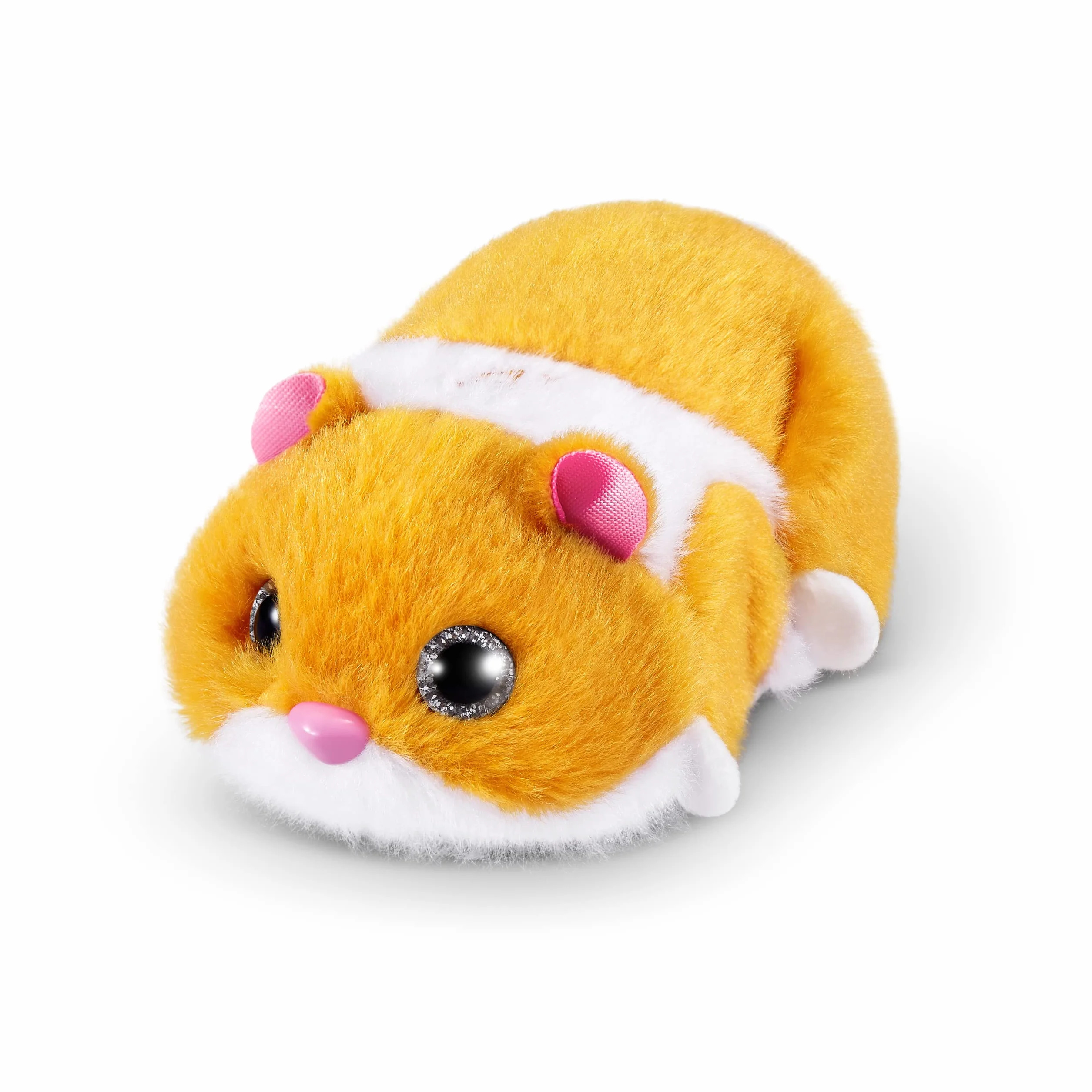 ZURU Pets Alive Hamster Mania Orange Hamster Peluche Interactif 20+ Sons Animal Électronique