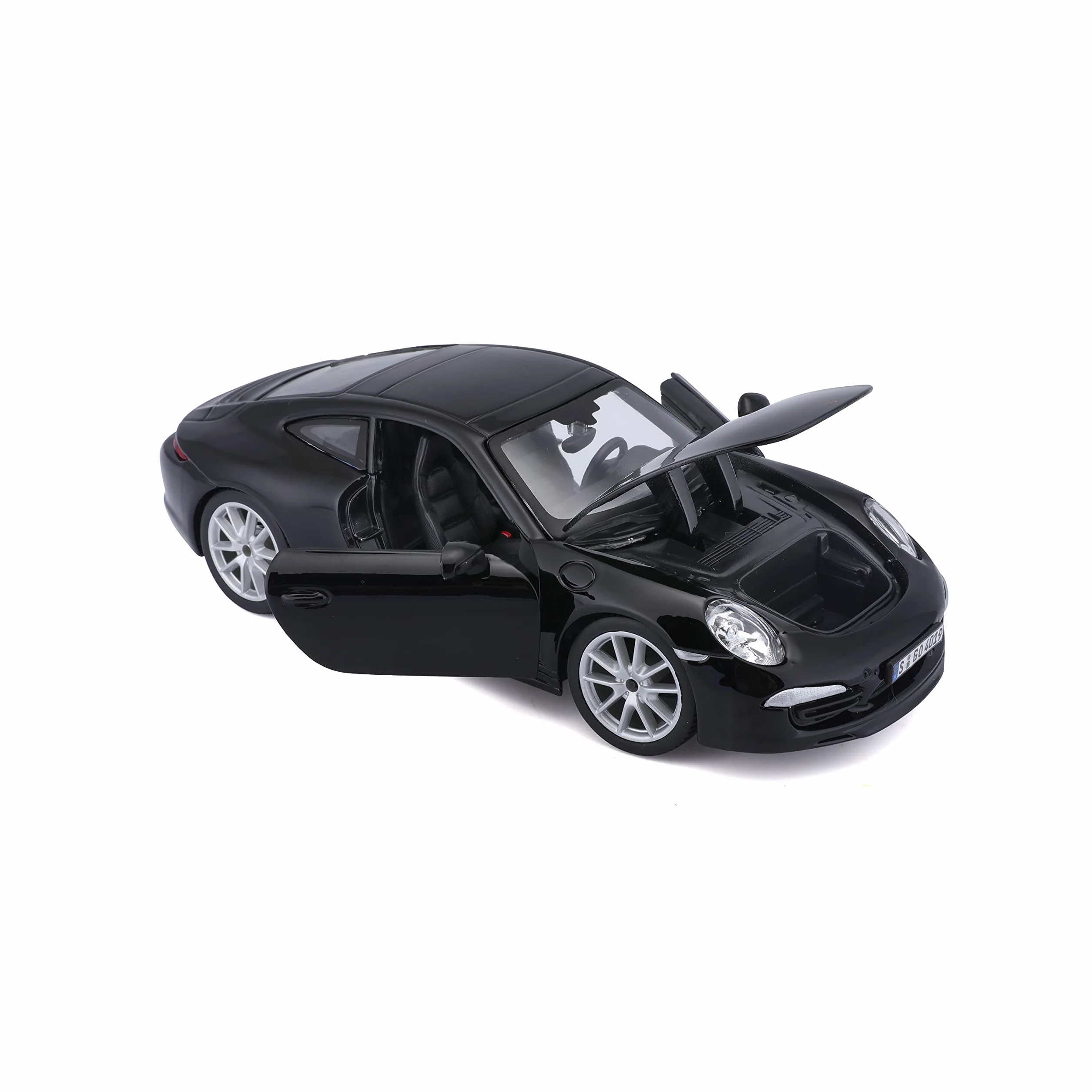 Burago 1/24 Porsche 911 Carrera Noire, 3+ ans