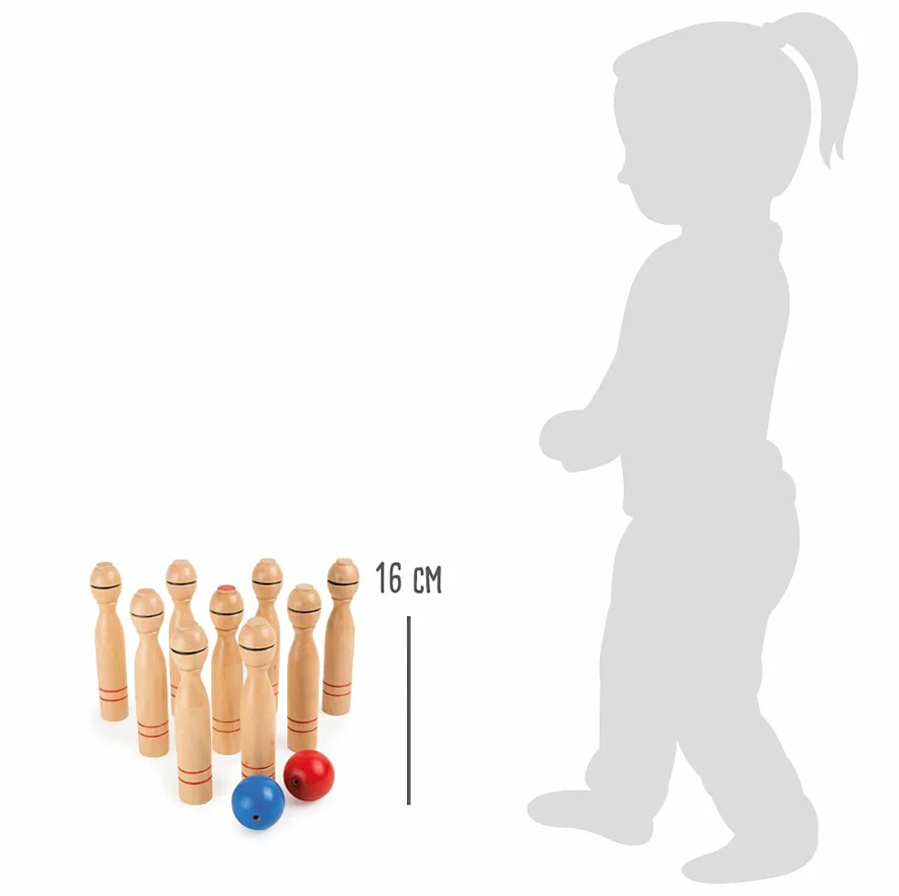 Small Foot Company Jeu De Plein Air Quilles Grand Format