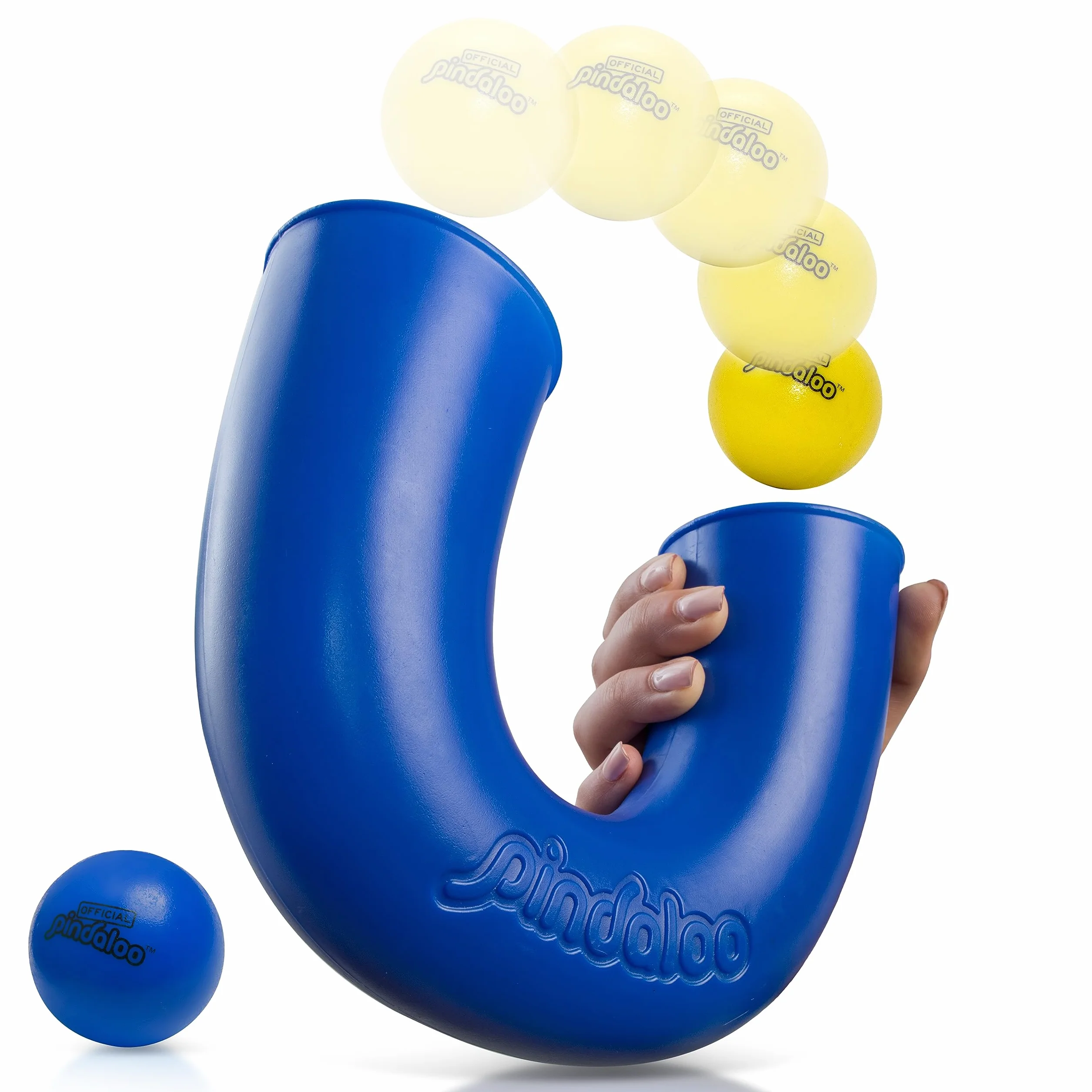 Pindaloo Jouet de jonglage pour Enfants, Adolescents, Adultes – Jeu d'intérieur et d'extérieur – Bleu