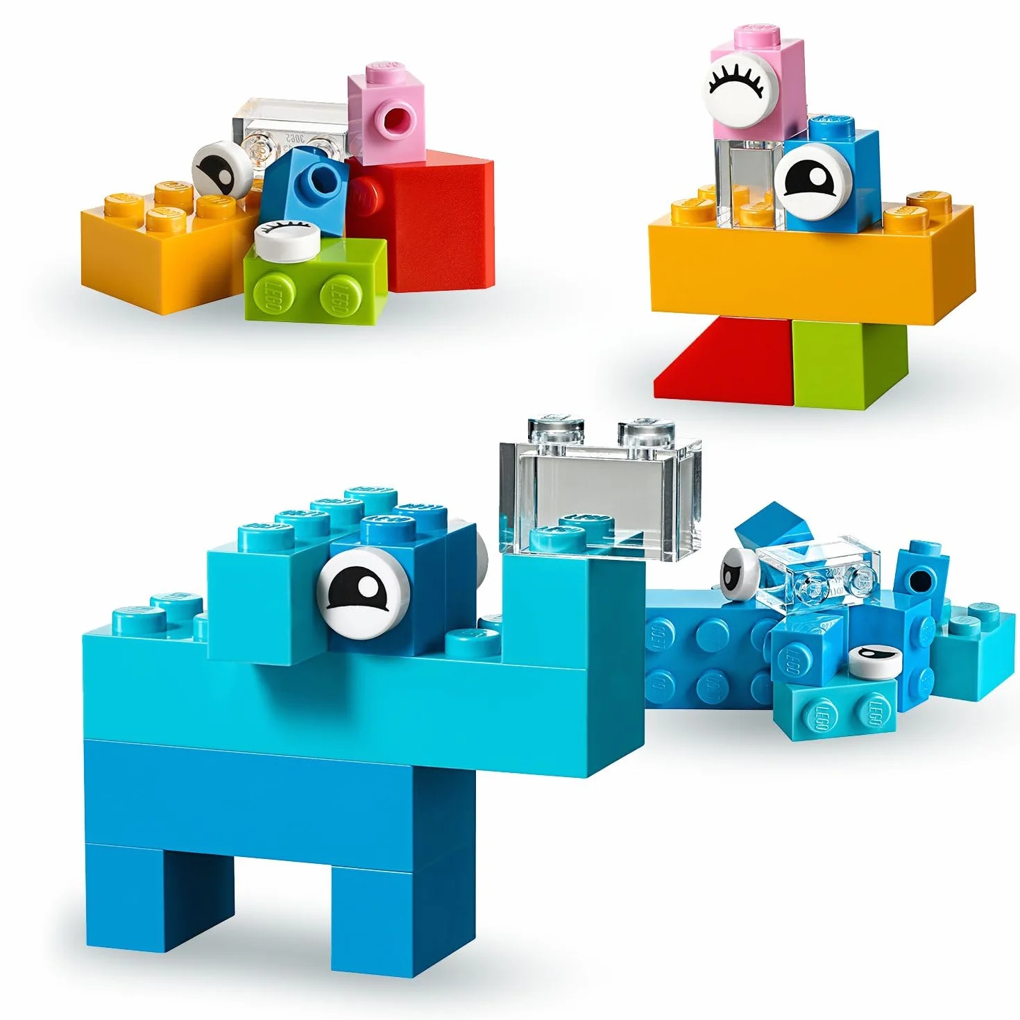 LEGO 10713 Classic Valisette de Construction, Boîte de Rangement de Briques