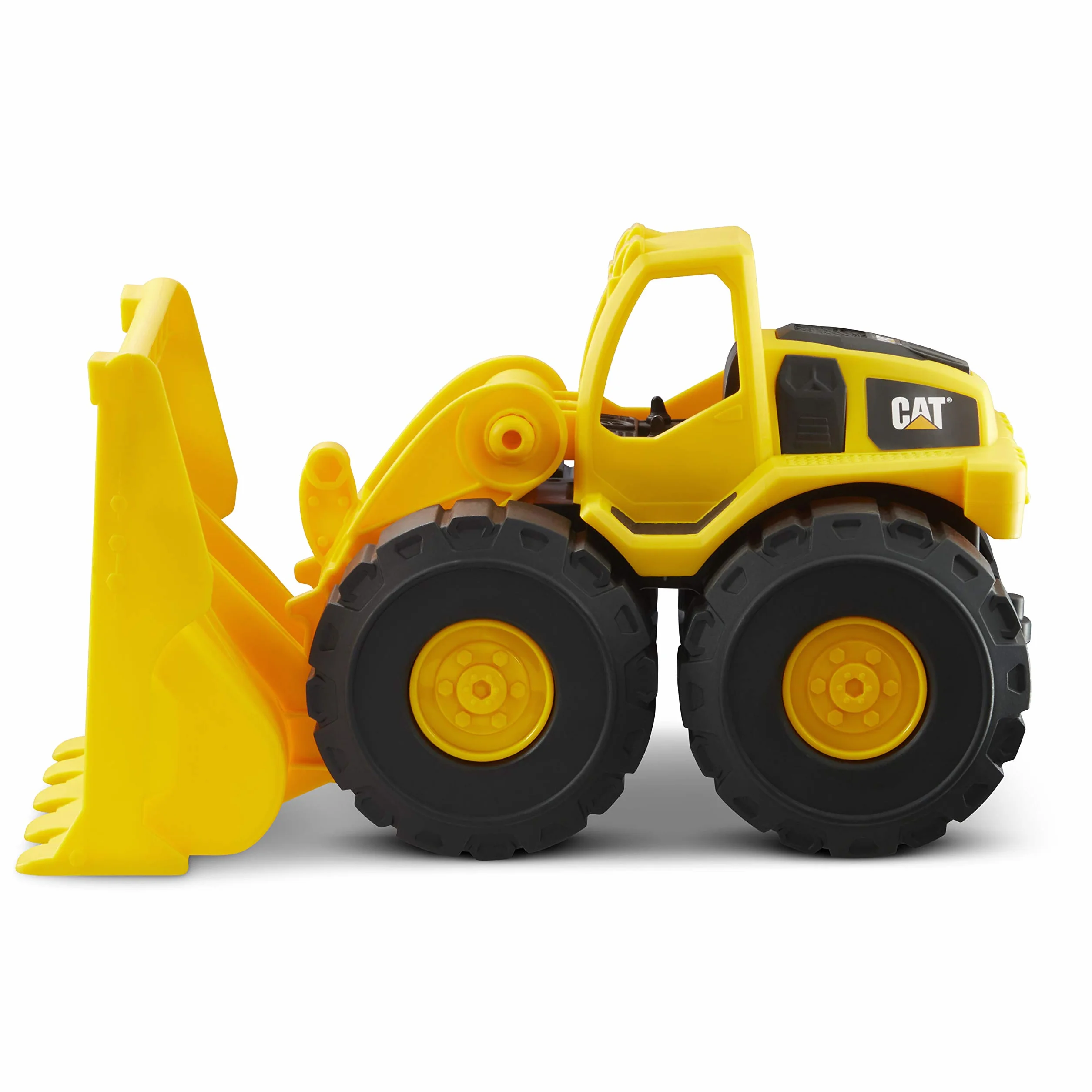 Ensemble de Véhicules de Construction CAT Officiels pour Enfants à Partir de 2 Ans - Camion à Benne Basculante, Chargeur, Excavatrice