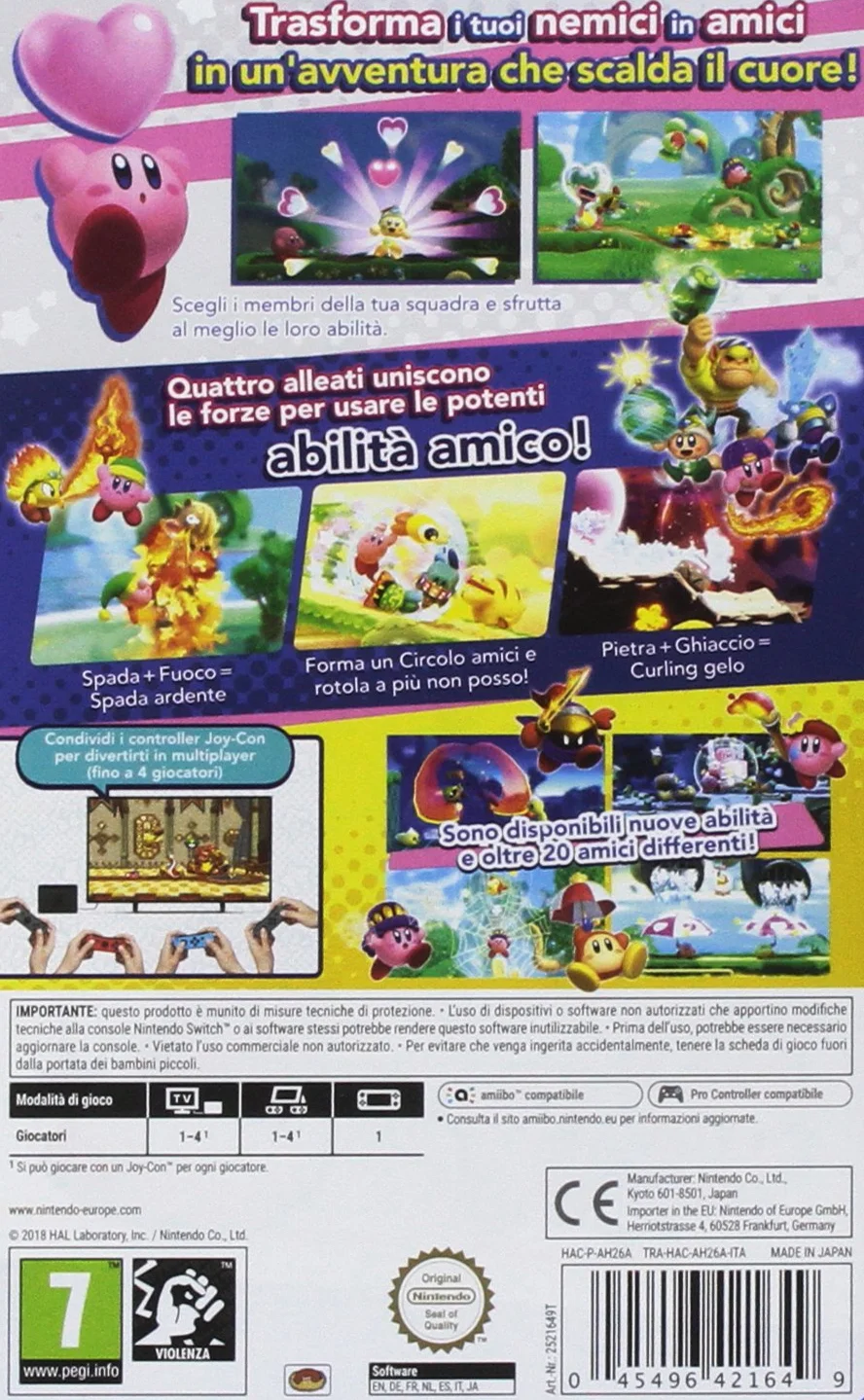 Kirby Star Allies Nintendo Switch