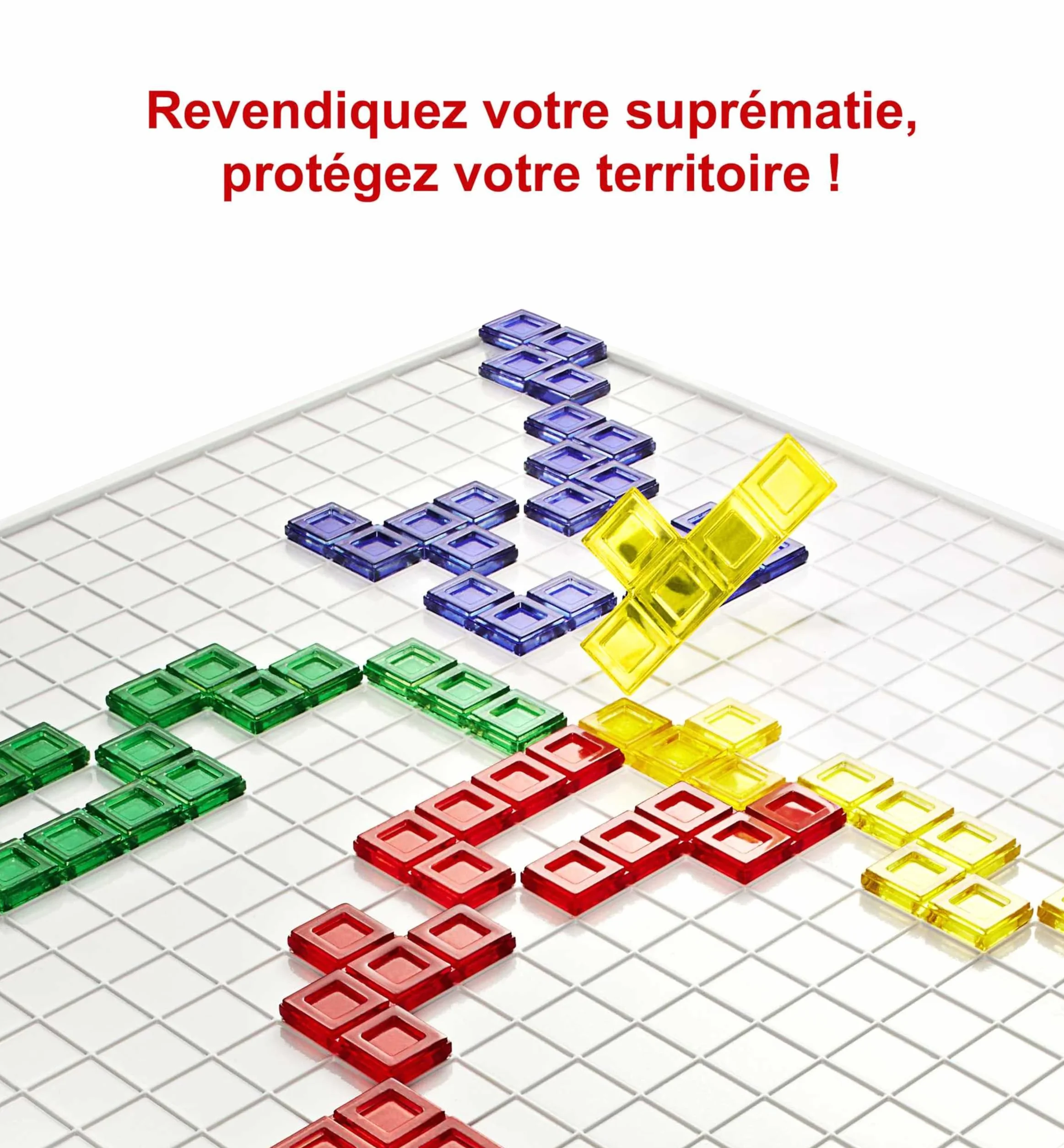 Mattel Games Blokus Jeu de Société Familiale Stratégie Plateau BJV44
