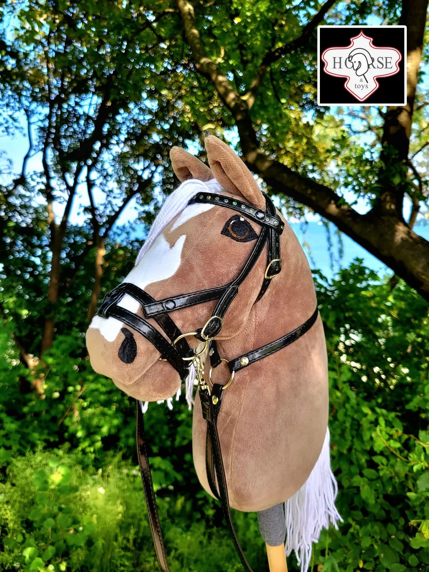 Hobby Horse Grand A3 avec bride gris clair
