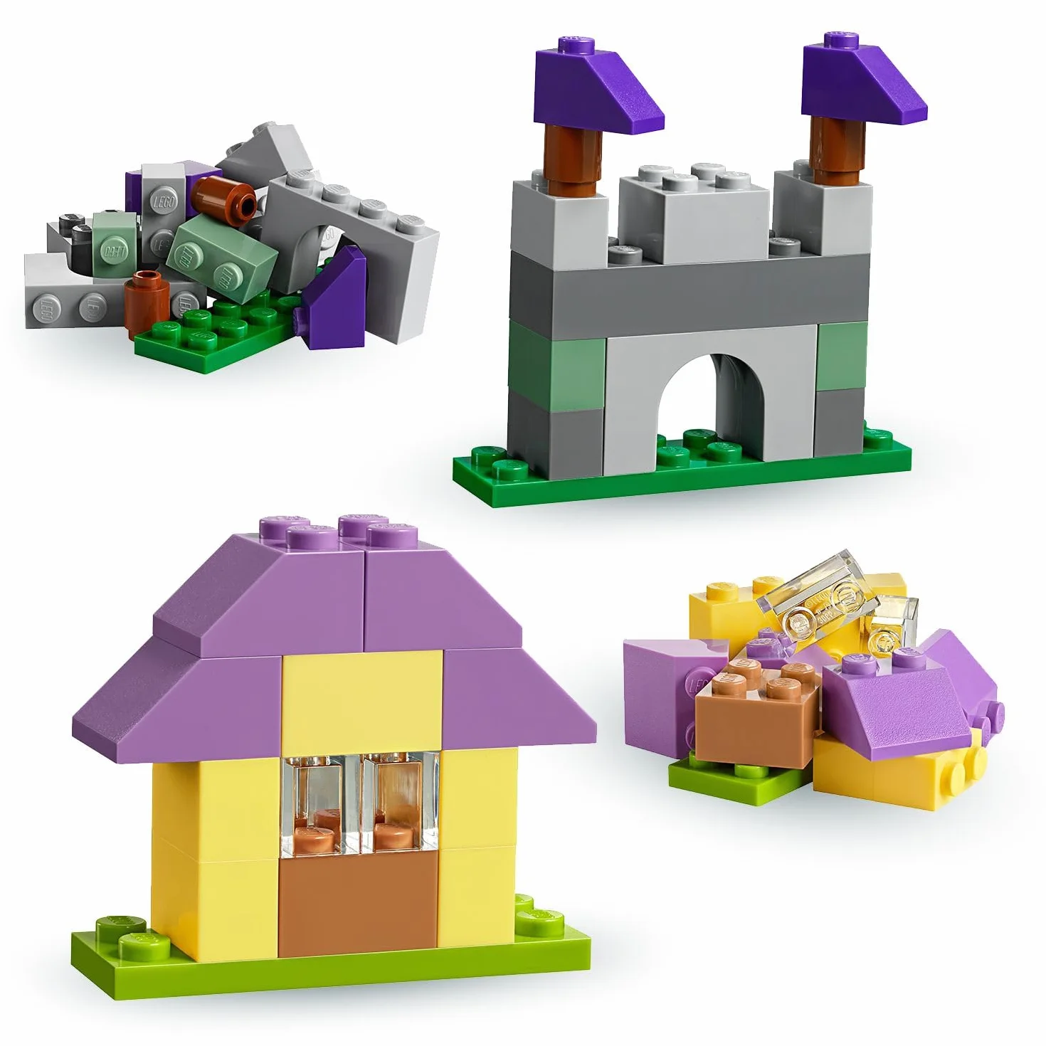 LEGO 10713 Classic Valisette de Construction, Boîte de Rangement de Briques