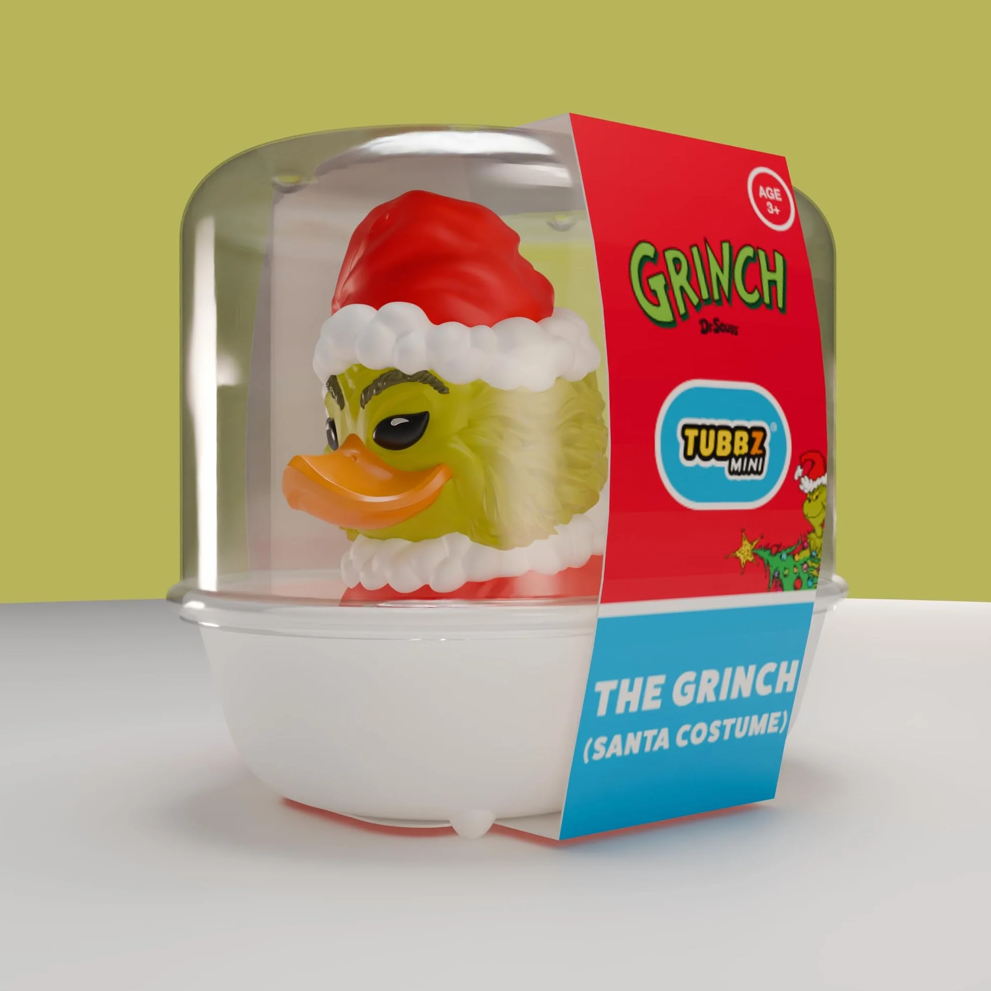 TUBBZ Mini Le Grinch Santa Outfit Figurine en Vinyle Cosplay