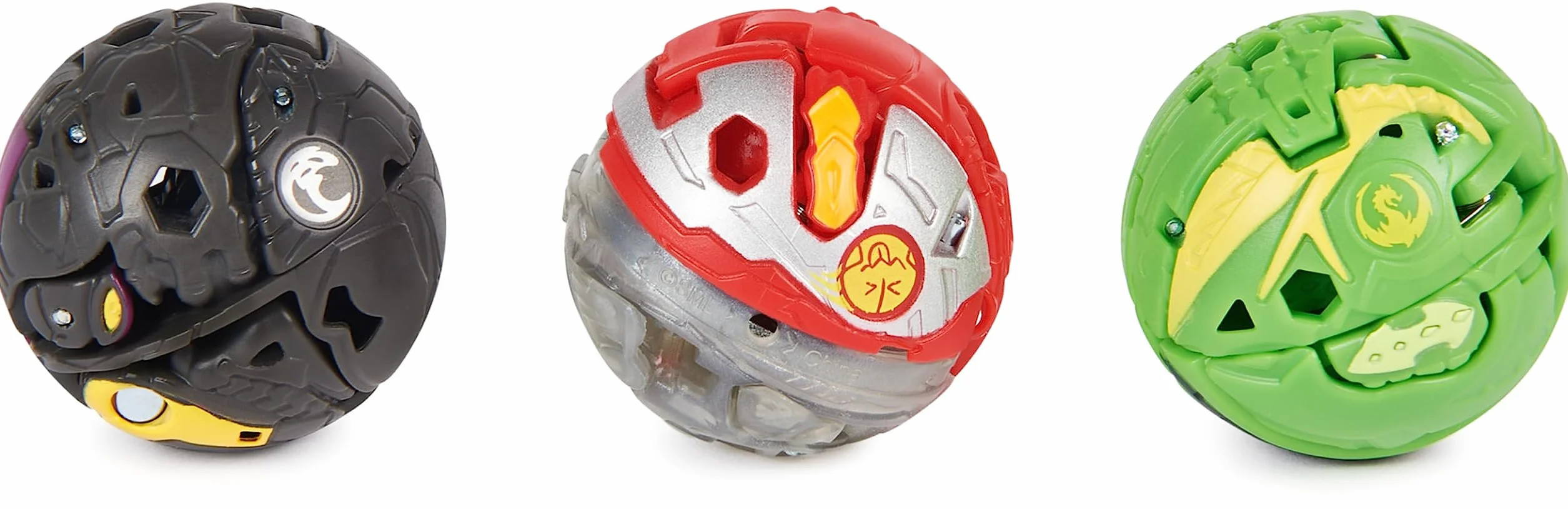BAKUGAN 3.0 Starter Pack Nouvelle Génération Nillious Hammerhead Dragonoid Special Attack Anneau Combat Carte Lanceur 9 Cartes Jouet Enfant 6 Ans+