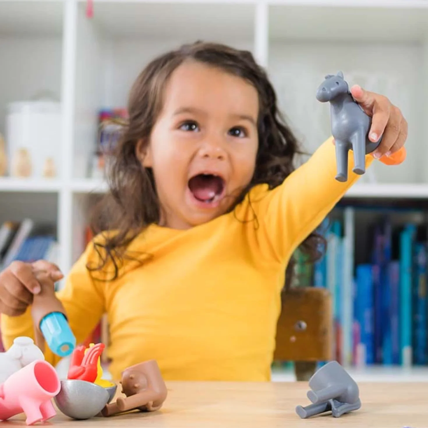 SmartMax My First Farm Animals Jouet Magnétique Bébé 12 Mois+ Animaux Ferme Assembler Développe Motricité Imagination Compatible