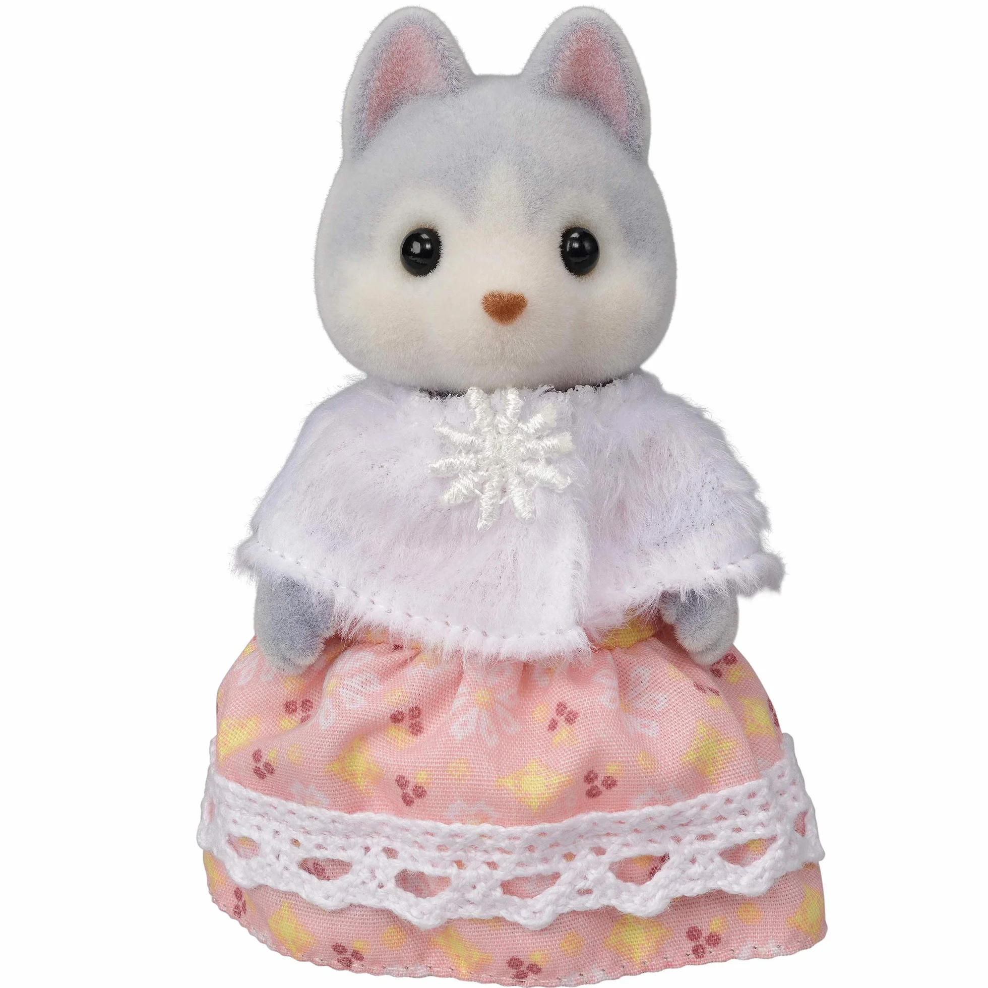 Sylvanian Families La famille Husky Set 5 figurines animaux miniatures jouet enfant 3 ans+