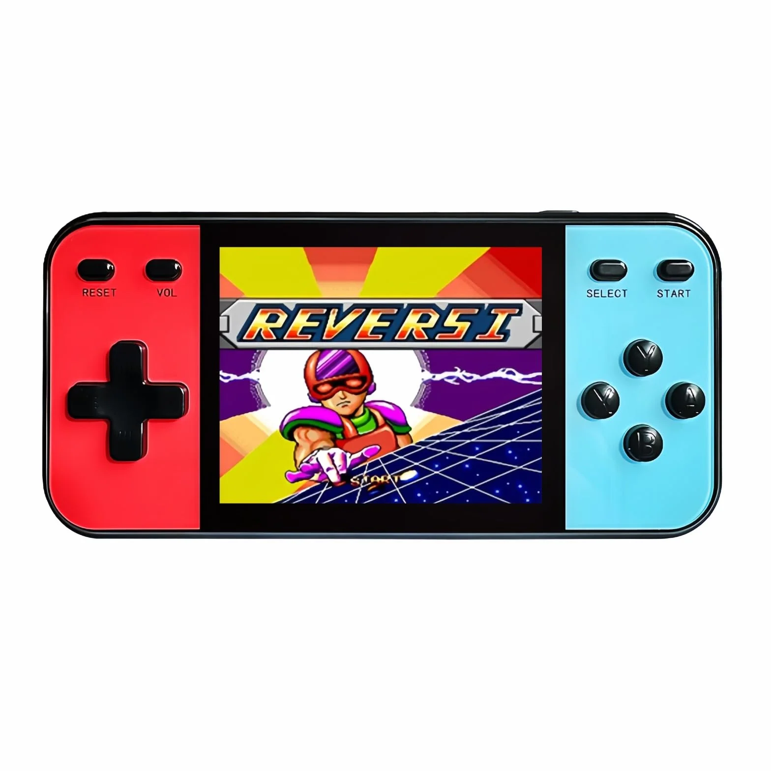 JXD 3" Mini Console de Jeux Vidéo Rétro 240 Jeux Connectable à la TV Portable Enfants