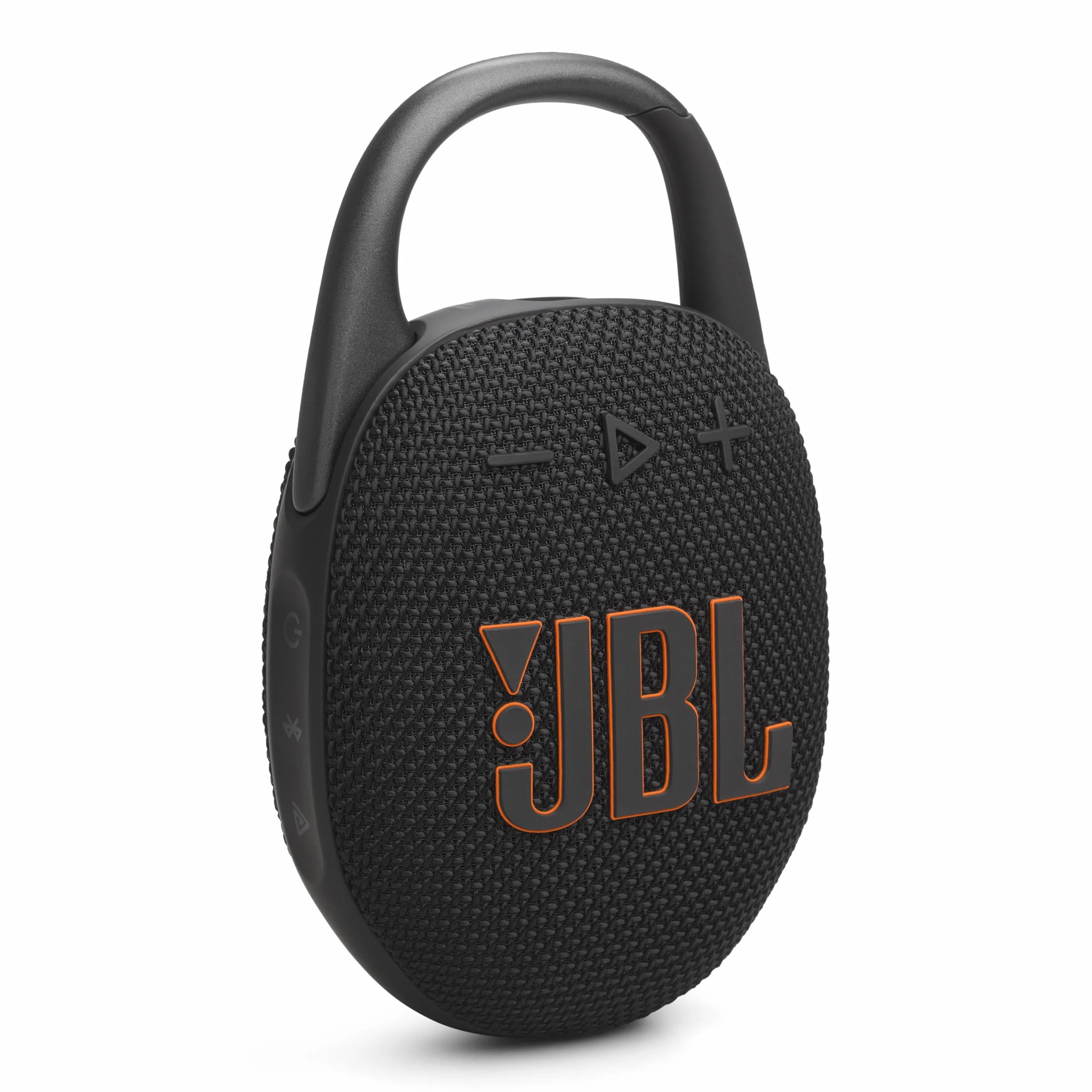 JBL Clip 5 Haut-Parleur Bluetooth Ultra Portable, étanche, résistant à la poussière, Mousqueton intégré, 12 Heures de Jeu, Noir
