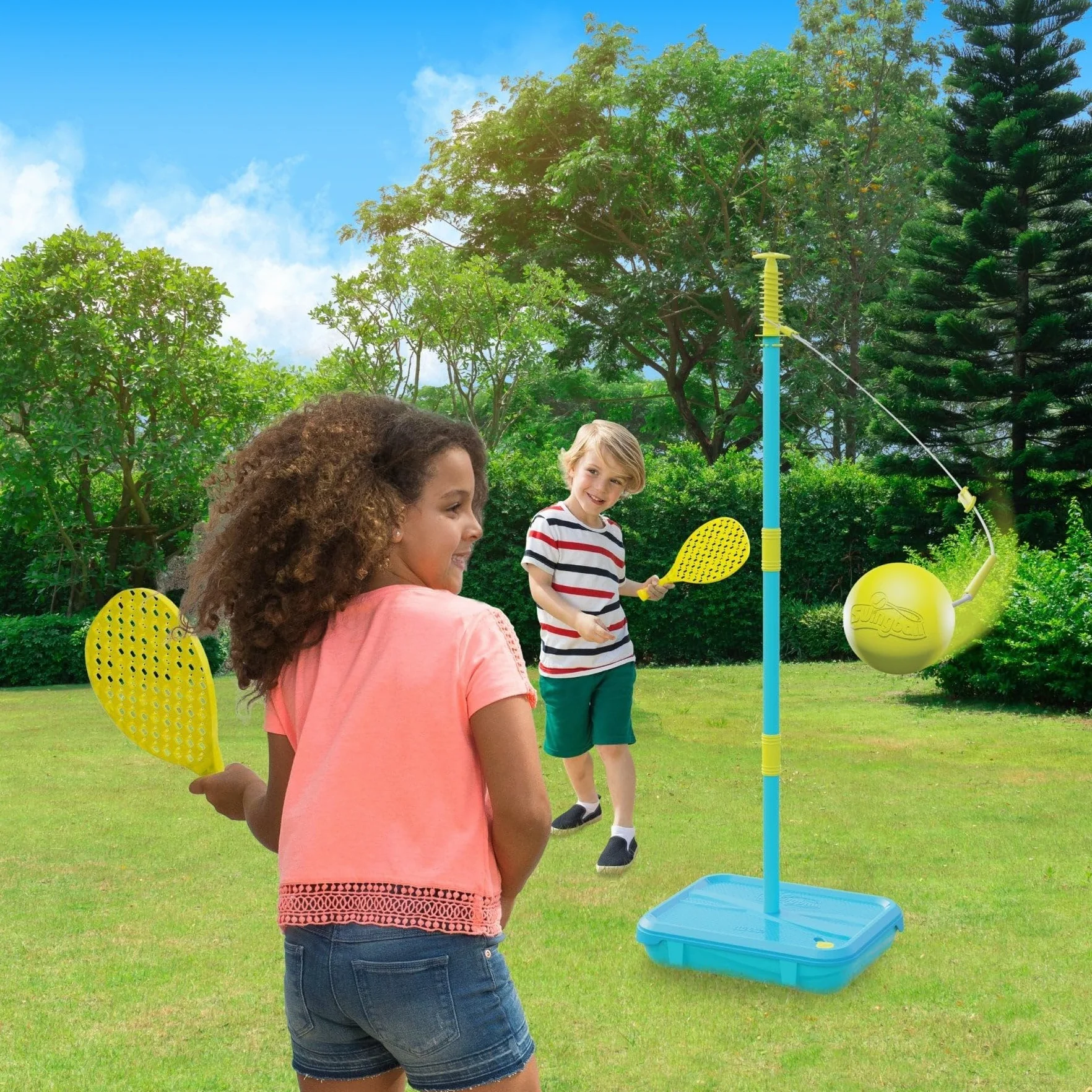 Swingball Pack 3 en 1 Jeux Premier âge Toutes Surfaces