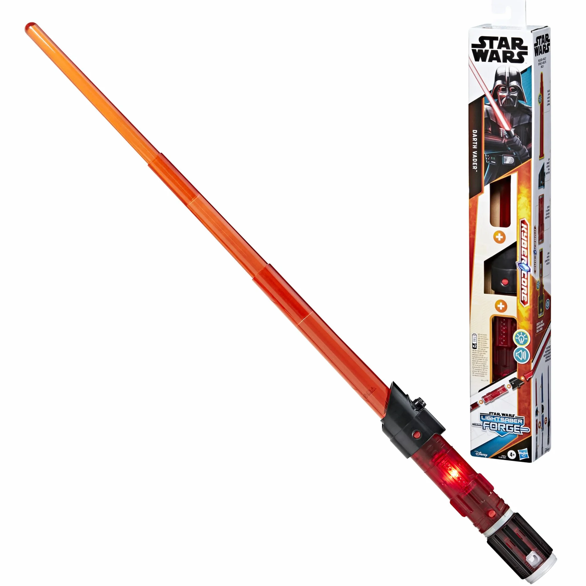 Star Wars Lightsaber Forge Kyber Core Sabre Laser Dark Vador Rouge Personnalisable Jouet Enfants 4 Ans