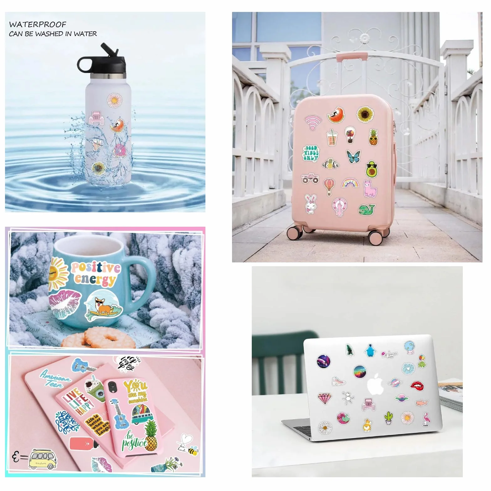 Kit de journal à faire soi-même avec couverture rigide – Cadeau de Pâques pour filles 8-12 ans – Scrapbook, agenda et papeterie