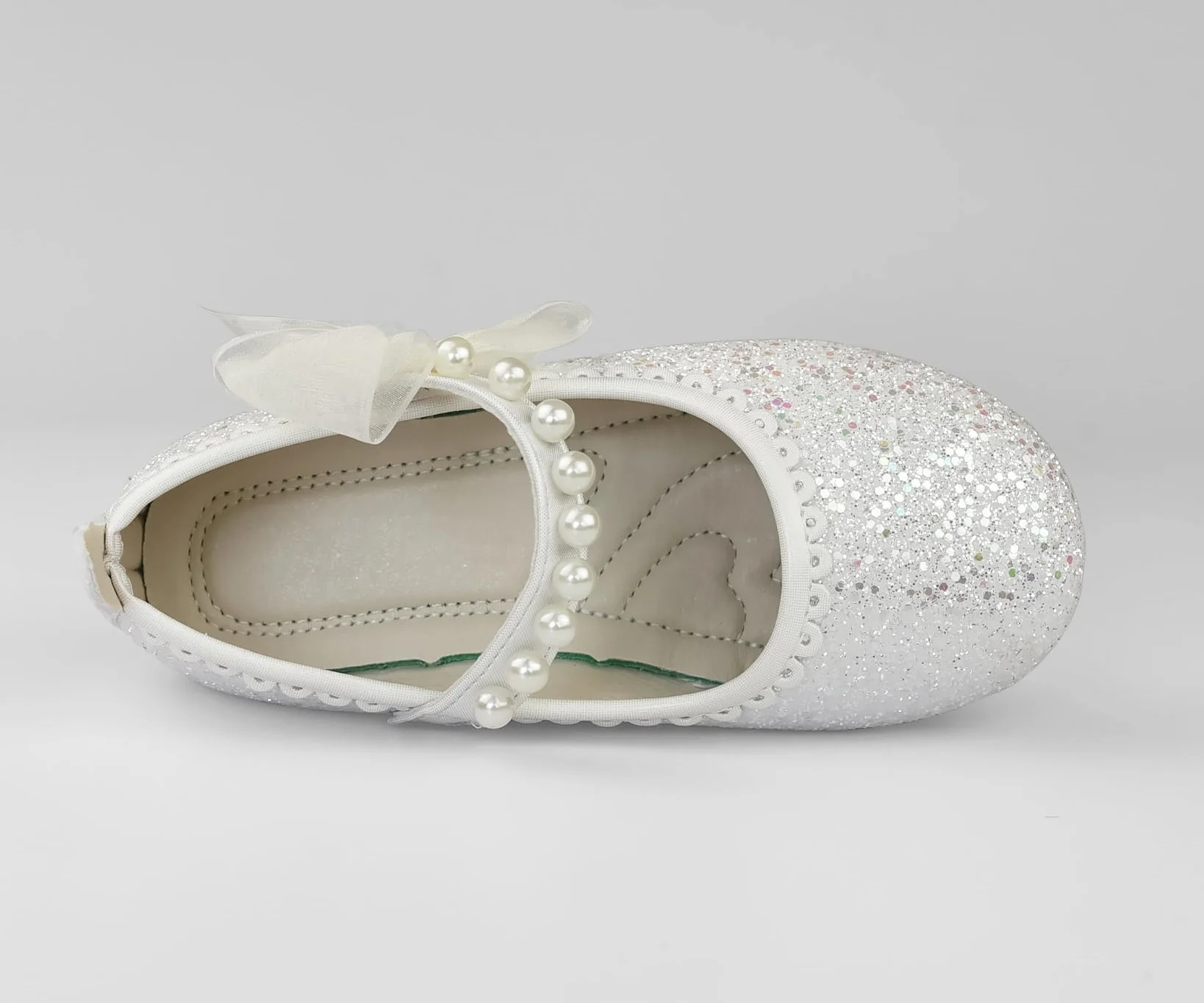 Chaussures de Princesse Paillettes pour Filles Scintillantes