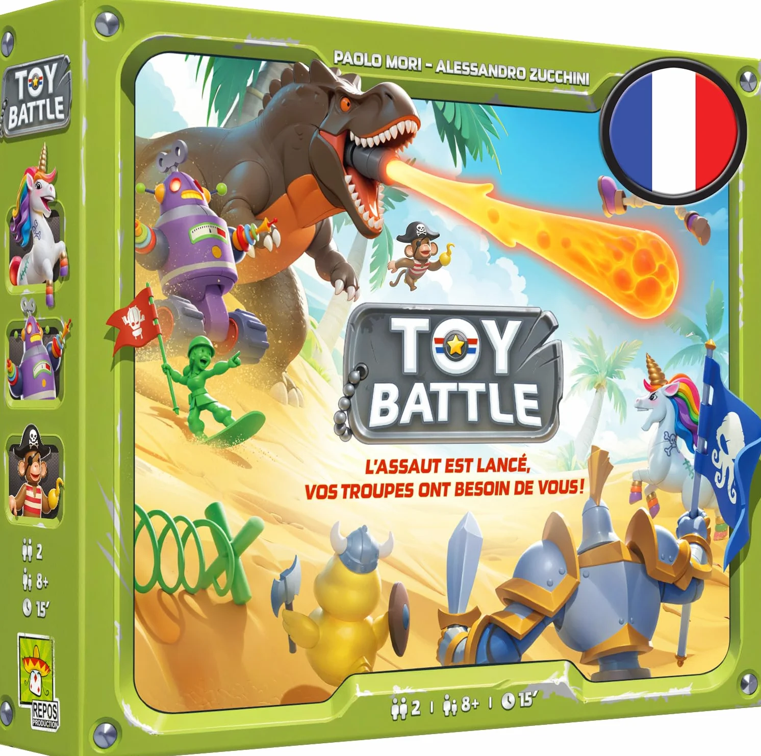 Asmodee Toy Battle AS d'or 2026 : Jeux de l'année Repos Production Jeu de stratégie 2 Joueurs Version française