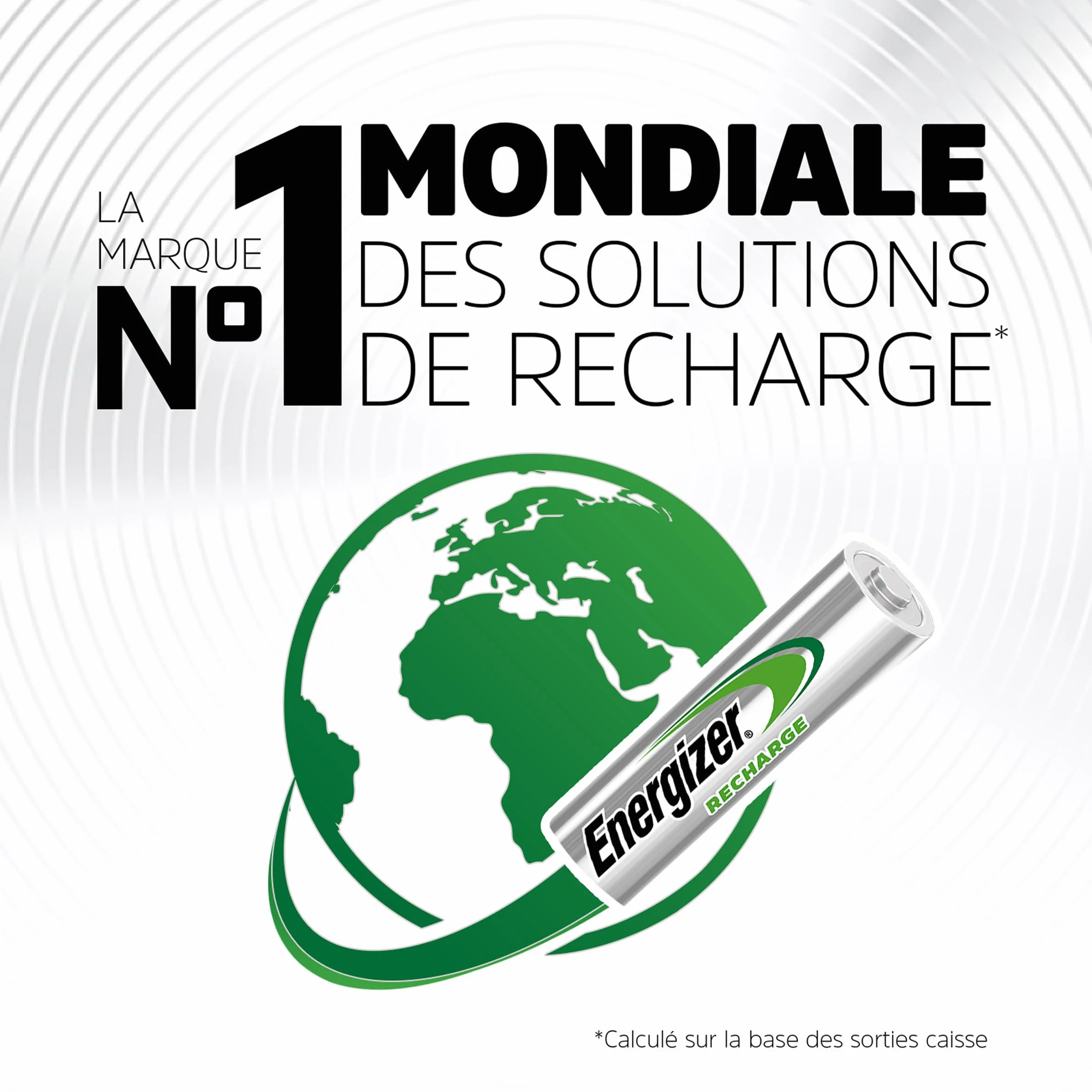 Energizer Recharge Power Plus Piles Rechargeables AA 2000 mAh NiMH Lot de 8