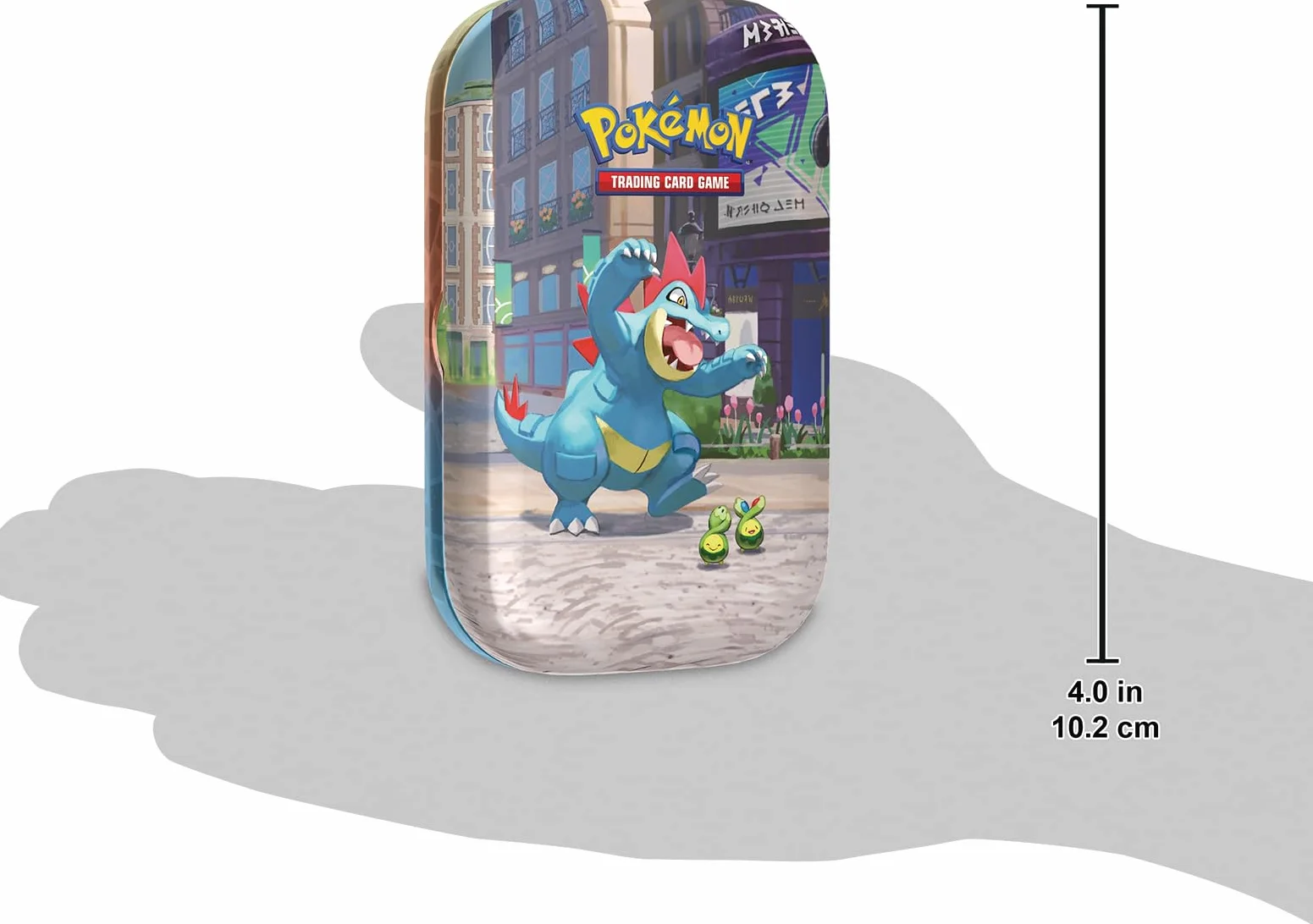 Pokémon Mini-boîte Illumis Aligatueur Rozbouton 2 boosters Carte Artistique Autocollants