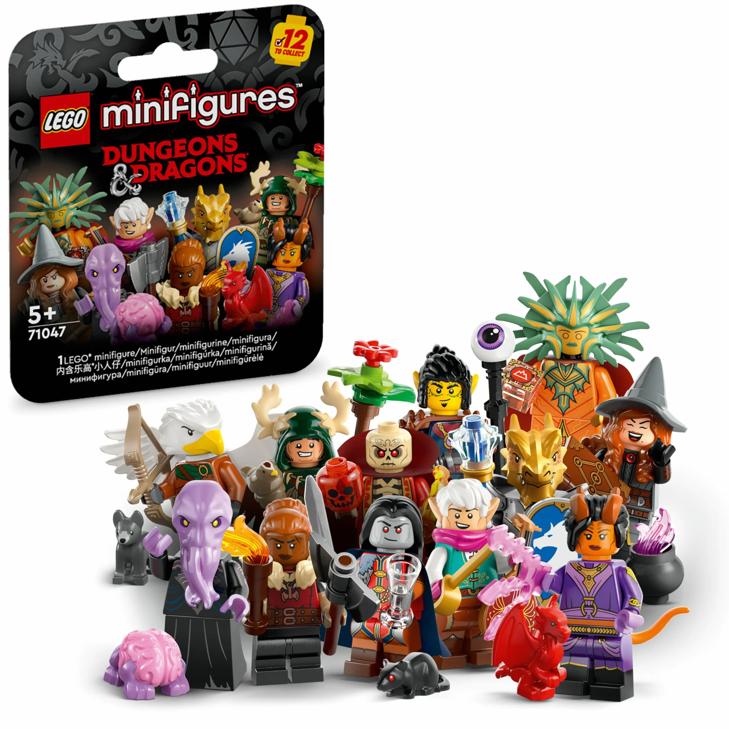 LEGO Donjons et Dragons Minifigurines 71047 Personnage Collector Aléatoire Enfants 5 Ans
